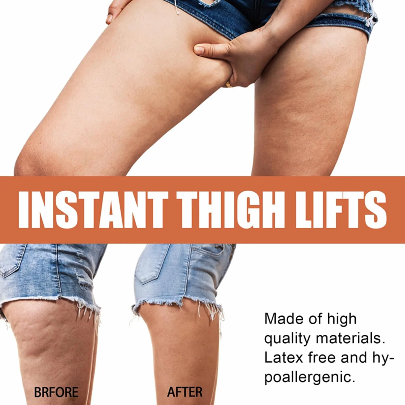 Nastro Per Sollevamento Cosce, Confezione Da 10 Nastri Invisibili Per Sollevamento Cosce, Nastro Per Sollevamento Cosce Aderente Impermeabile E Anti-sudore, Modellante Per Gambe, Snellente Per Addome