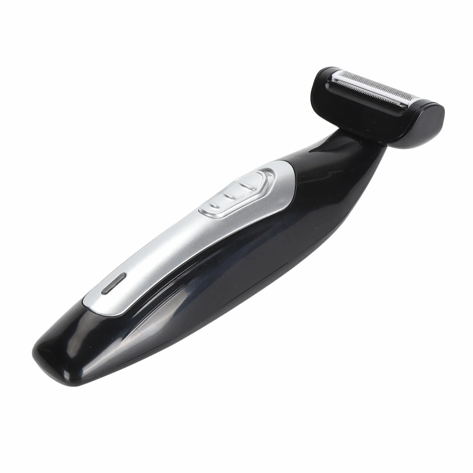 Raffero Posteriore Elettrico per Uomini Donne, Groomer per il Corpo a Manico Lungo Ricaricabile, Rasoio per Capelli Posteriori Bagnati e Secchi, Trimmer di Bodyhair con Cordoncino con Manico Lungo e