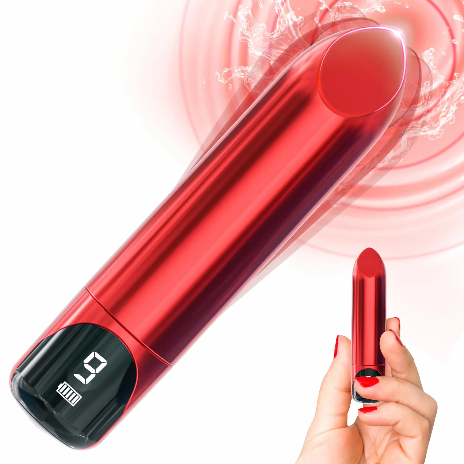Vibratoreper Donna Piccolo Sex Toys - Vibratore Donna con 9 Modalità di Vibrazione Vibratoreper Donna Clotoride Sex Toy Vibratori Donna Squirting Vibratoreper Donna Professionale Toys Donna Clotoride