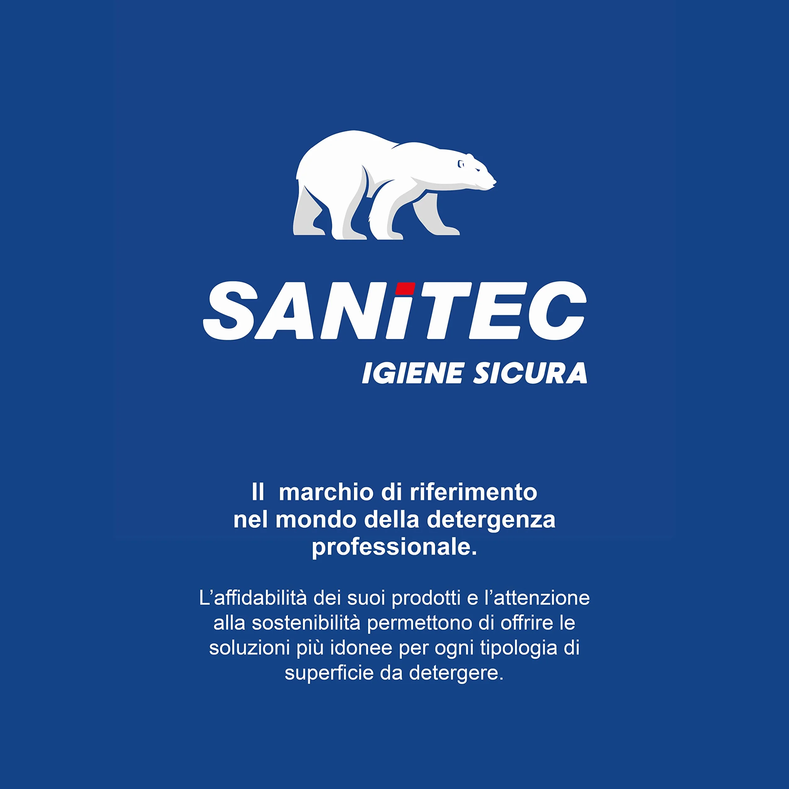 SANITEC Sani Active Spray Disinfettante Sgrassante Universale 750 ml 6 Confezioni