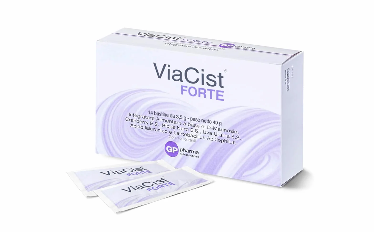 ViaCist® FORTE GP Nutraceuticals– Integratore Cistite Donna con D-Mannosio Puro, Probiotici, Acido Ialuronico e Ribes Nero – Supporto Vie Urinarie, Benessere Intimo Femminile e Difese Naturali