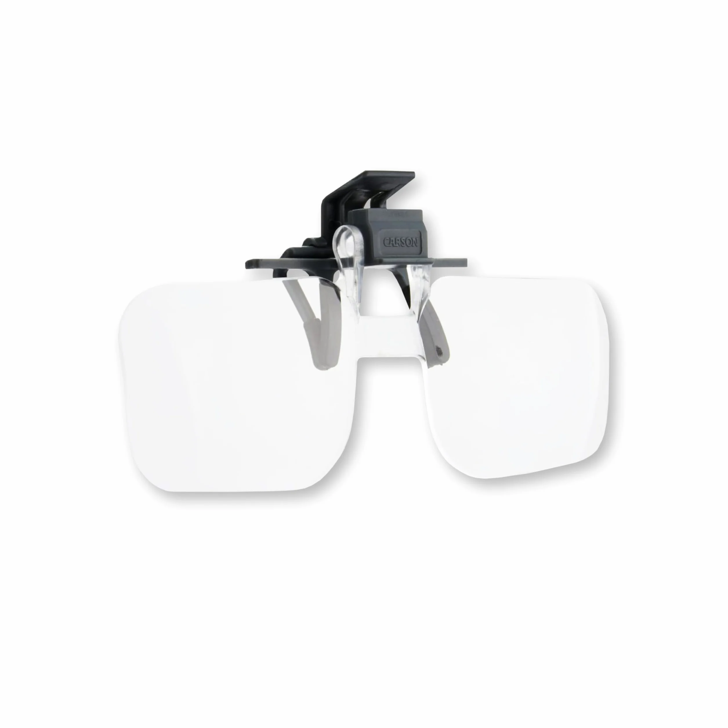 Carson Clip Flip Lenti di Ingrandimento per Occhiali 2x +4 Diottrie OD-14