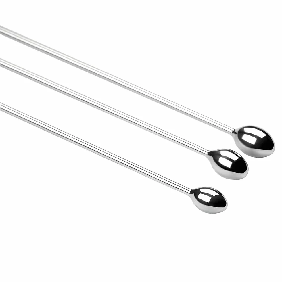 Set Uretrale in Acciaio Inox, Dilatatori Metallici, Plug Penieno per Stimolazione Uretrale e Massaggio Prostatico