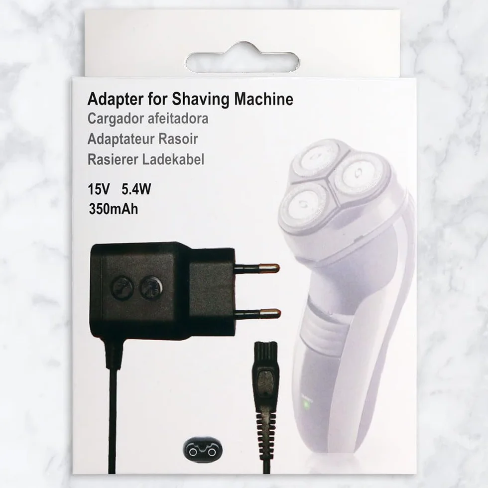 Anakel Home Caricatore compatibile Philips OneBlade 15V 5.4W 350mAh Nero