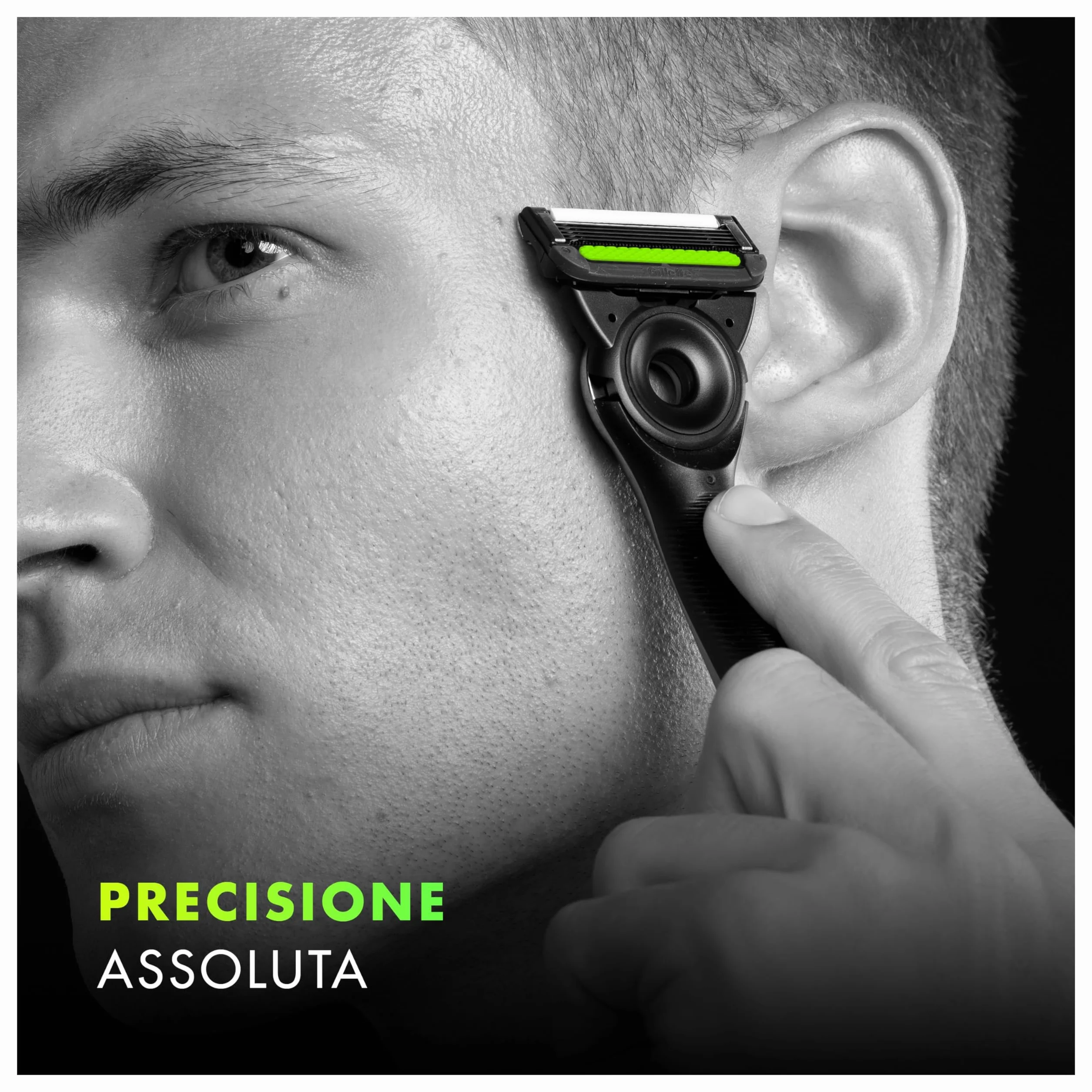 GilletteLabs LametteDi Ricambio Per Rasoio Da Uomo, Confezione Da 4, Compatibili Con GilletteLabs Con Barra Esfoliante E Heated Razor
