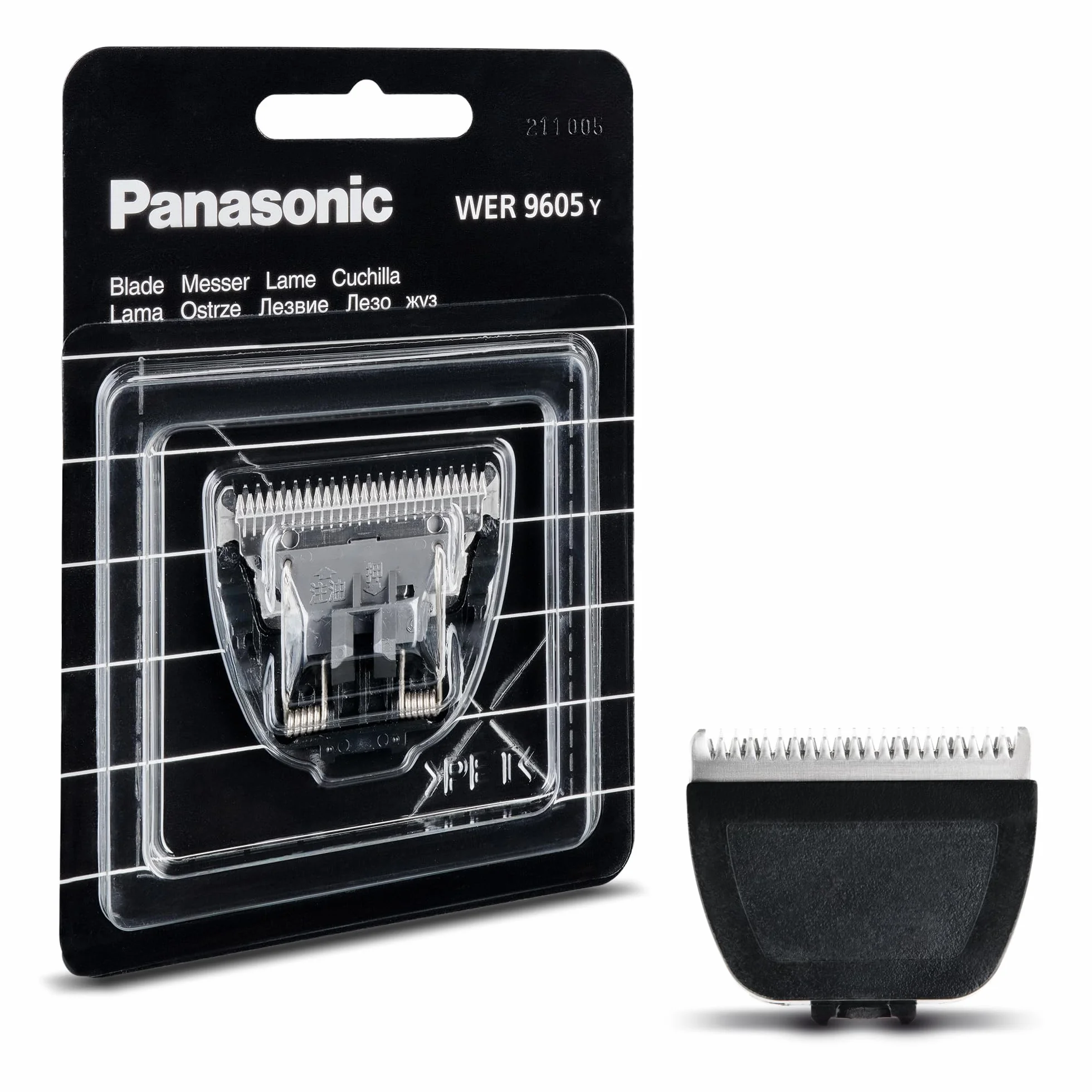 Panasonic WER9605Y - Testina di Ricambio, accessori per ER-GC50, ER-GC70, ER-GB61, ER-GC50, ER-GB80, ER-GB60, ER-GB62, interni lama originali