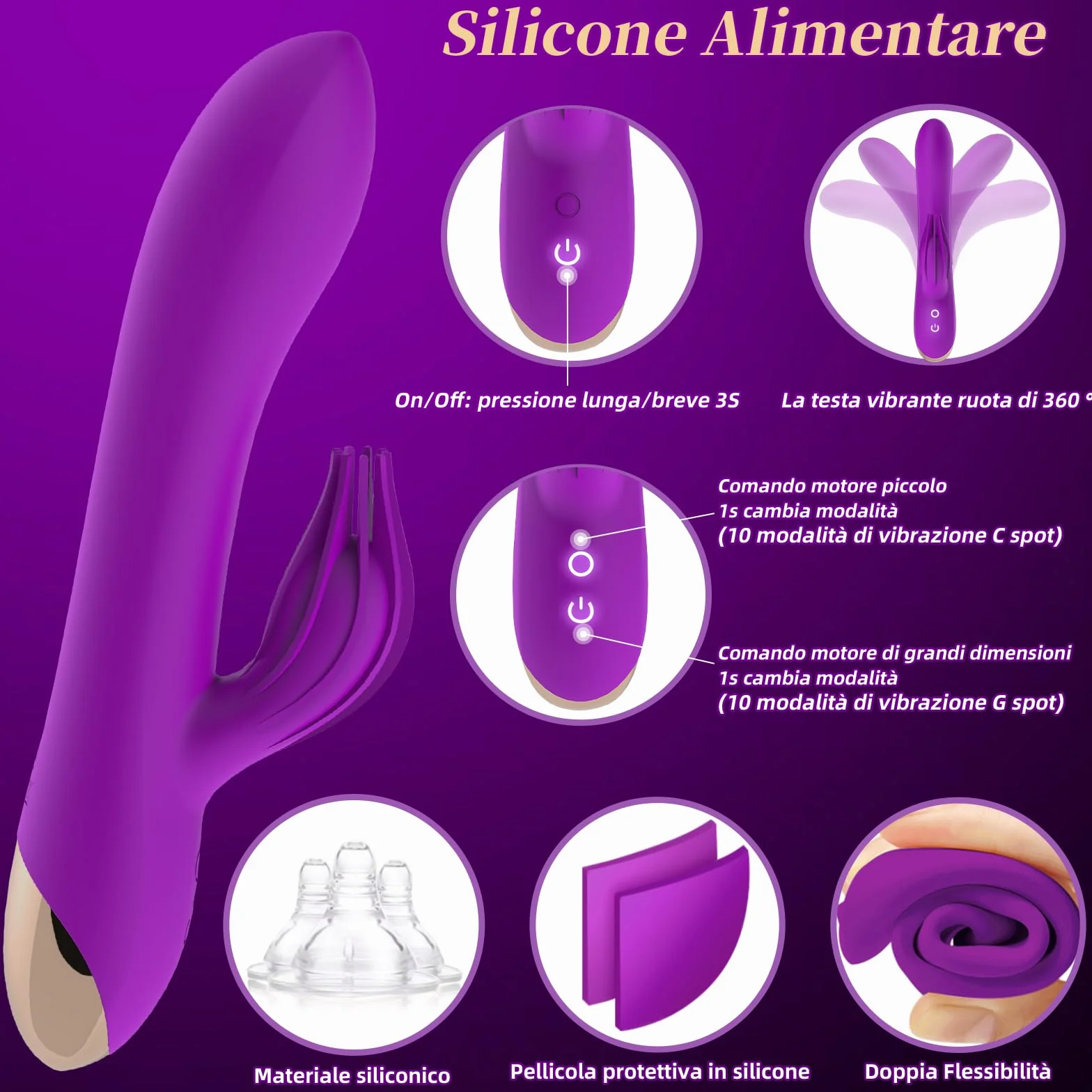 Vibratore Rabbit