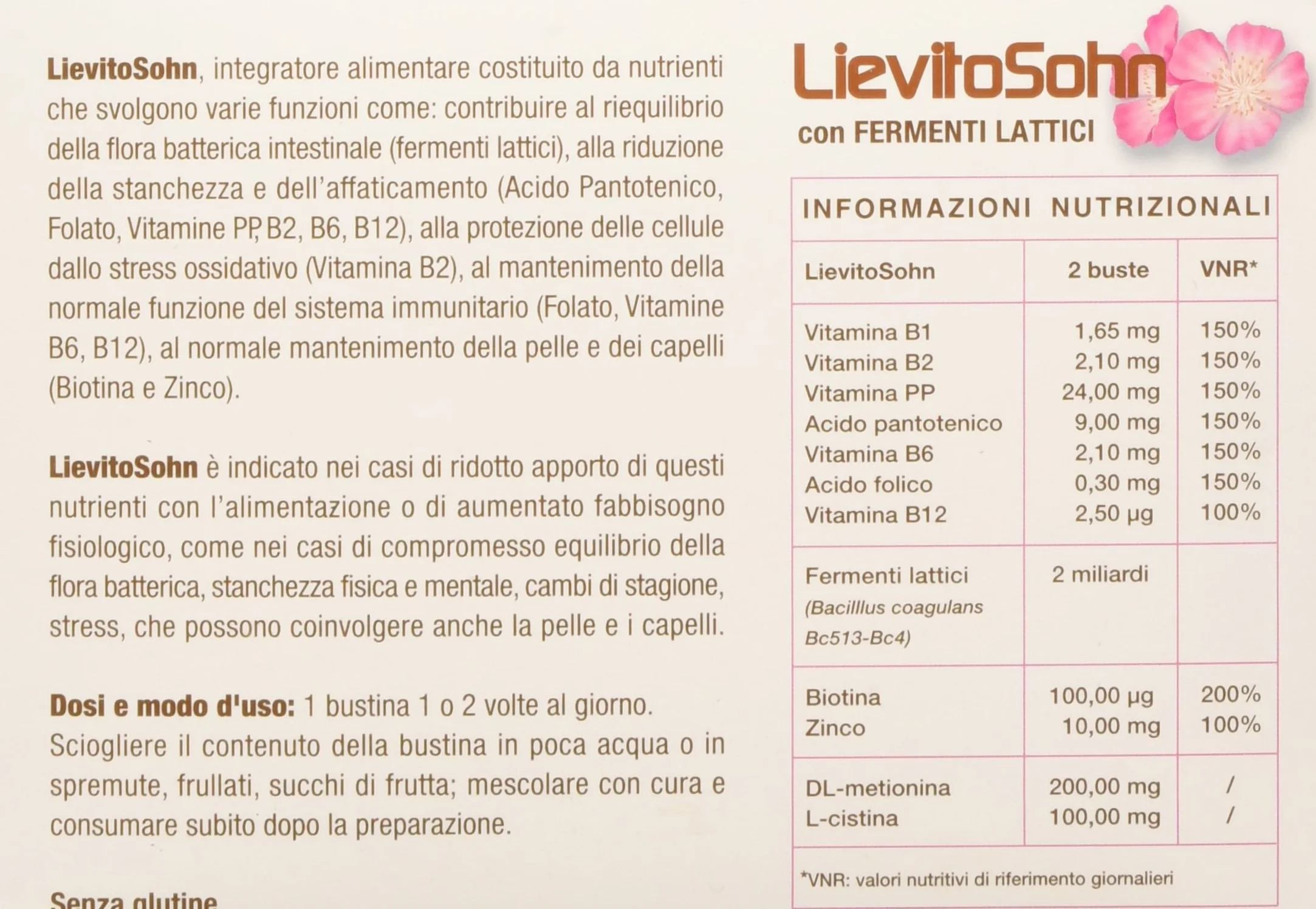 Lievito-Sohn 24 buste