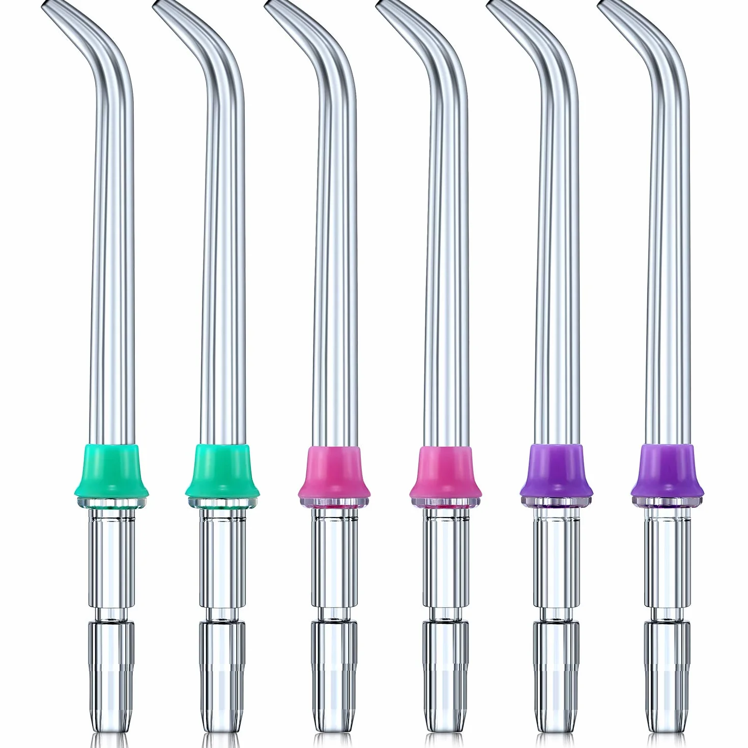 Waterpik Water Flosser Ugello Dentario Ricambio Punte Spruzzo Idropulsore 6 Pezzi