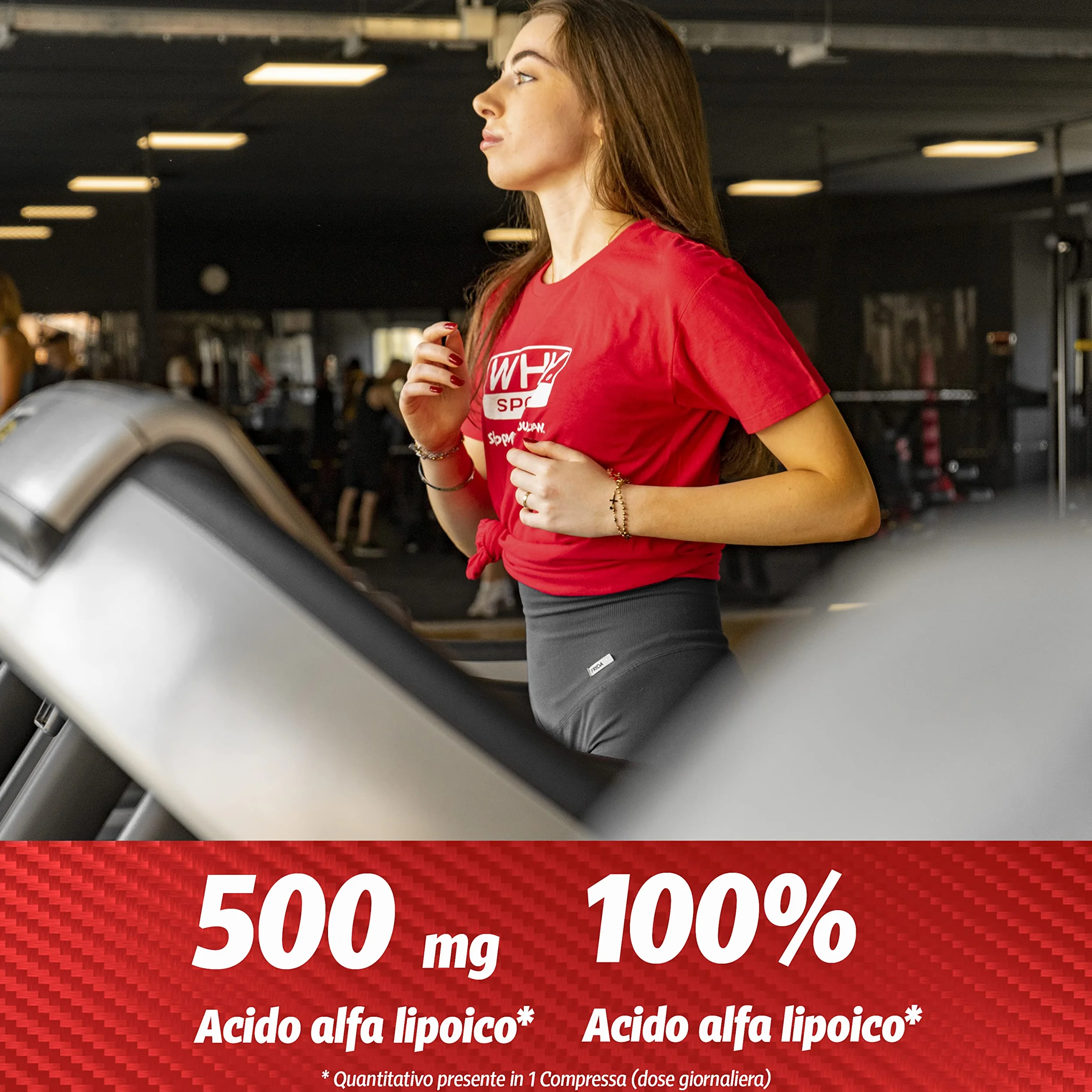 WHY SPORT ALA 500 Acido Alfa Lipoico Integratore Antiossidante 60 Compresse