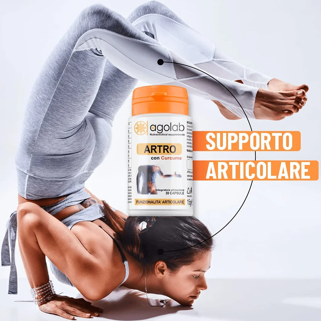 Integratore Glucosamina Condroitina Curcuma Boswellia Collagene Marino Articolare