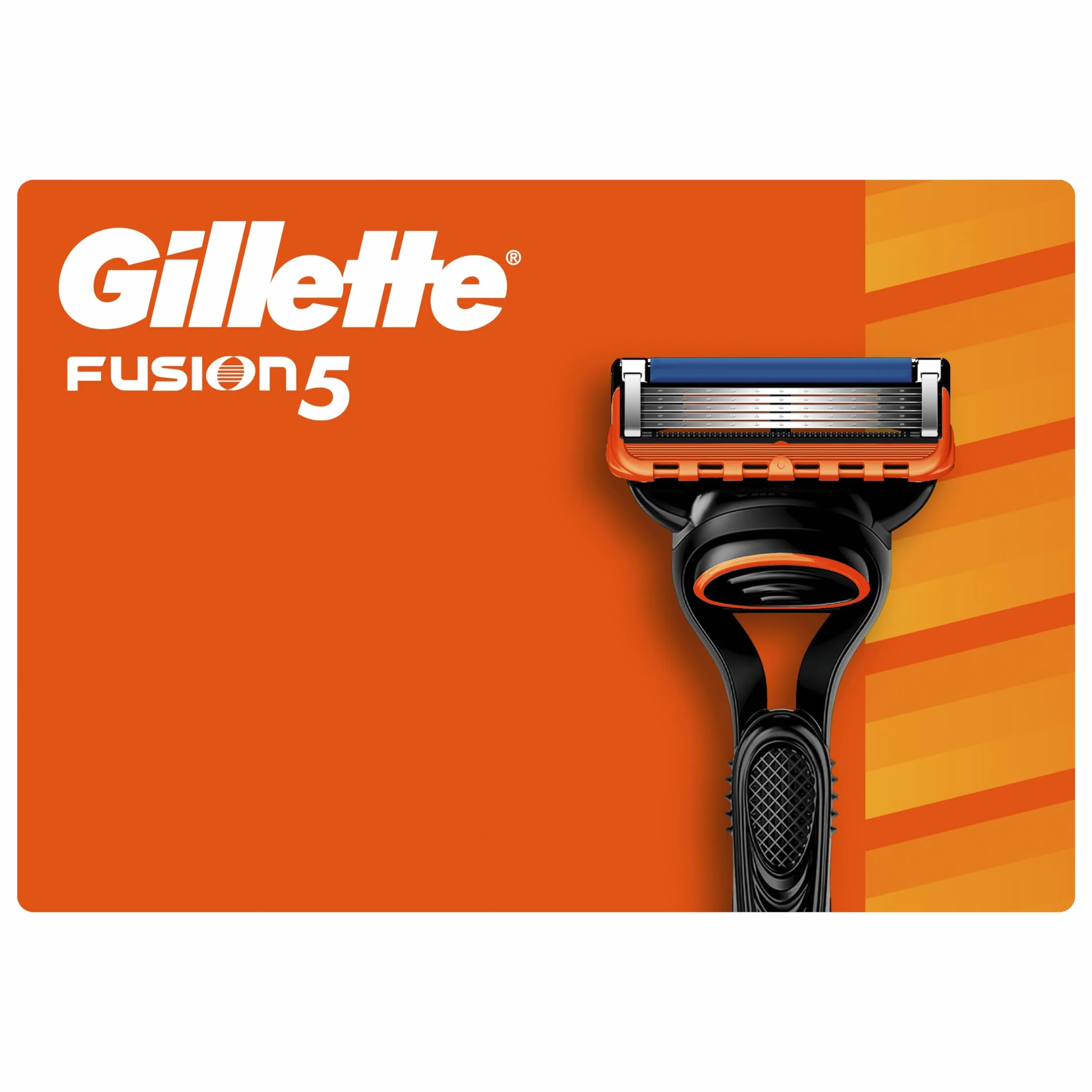 Gillette Fusion5 12 Lamette di Ricambio per Rasoio, con Striscia Lubrificante per una Scorrevolezza Fluida e 5 Lame per una Rasatura Profonda e Duratura, Lamette Rasoio Barba Gillette