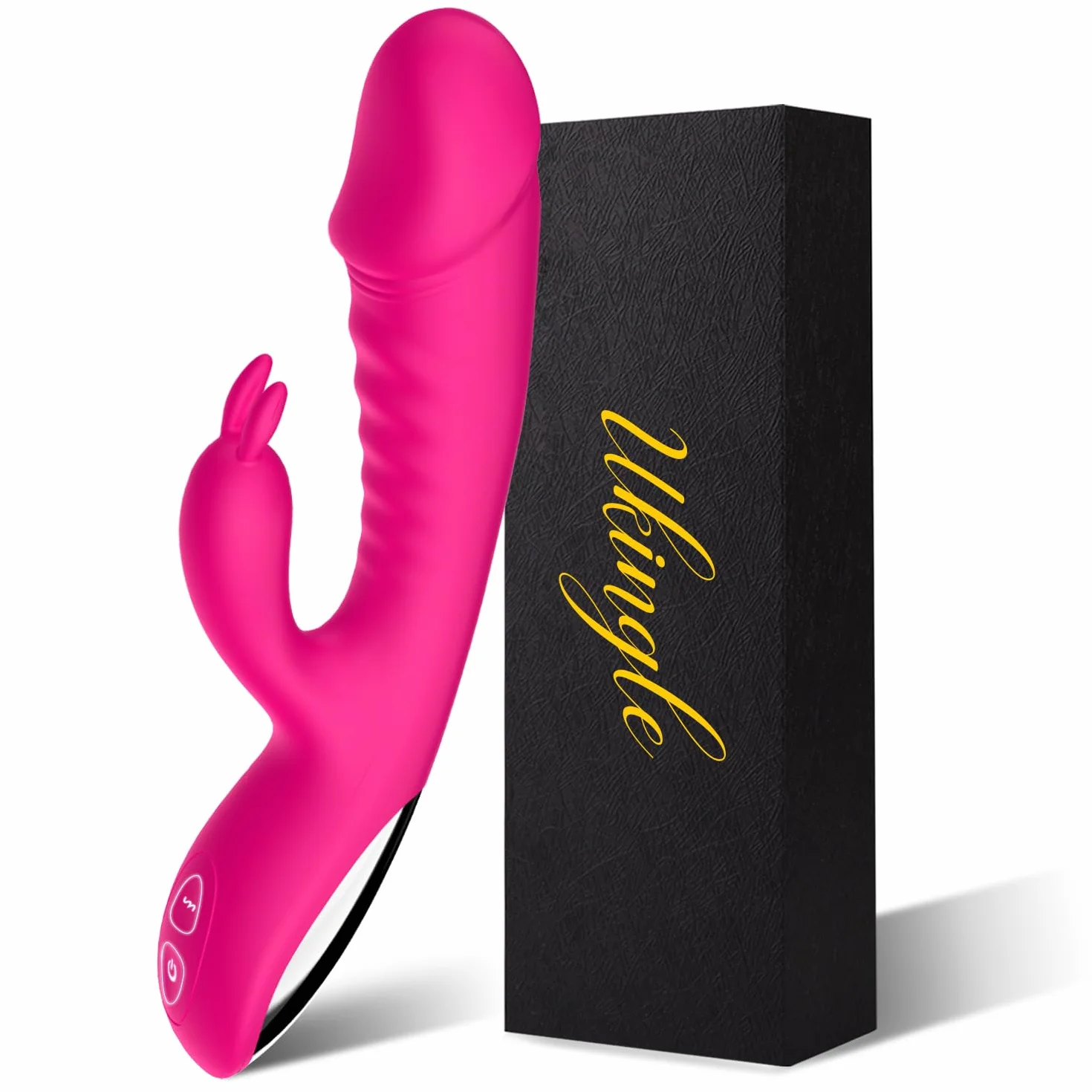 Vibratoreper Donna Professionale Clotoride Grandi Sex Toys Vibratoriper Donne Stimolatore per Clitoride Punto G Squirting Vibratore Rabbit Vibratori Donne 10 Modo Sexytoysys Donna Coppia (pink)
