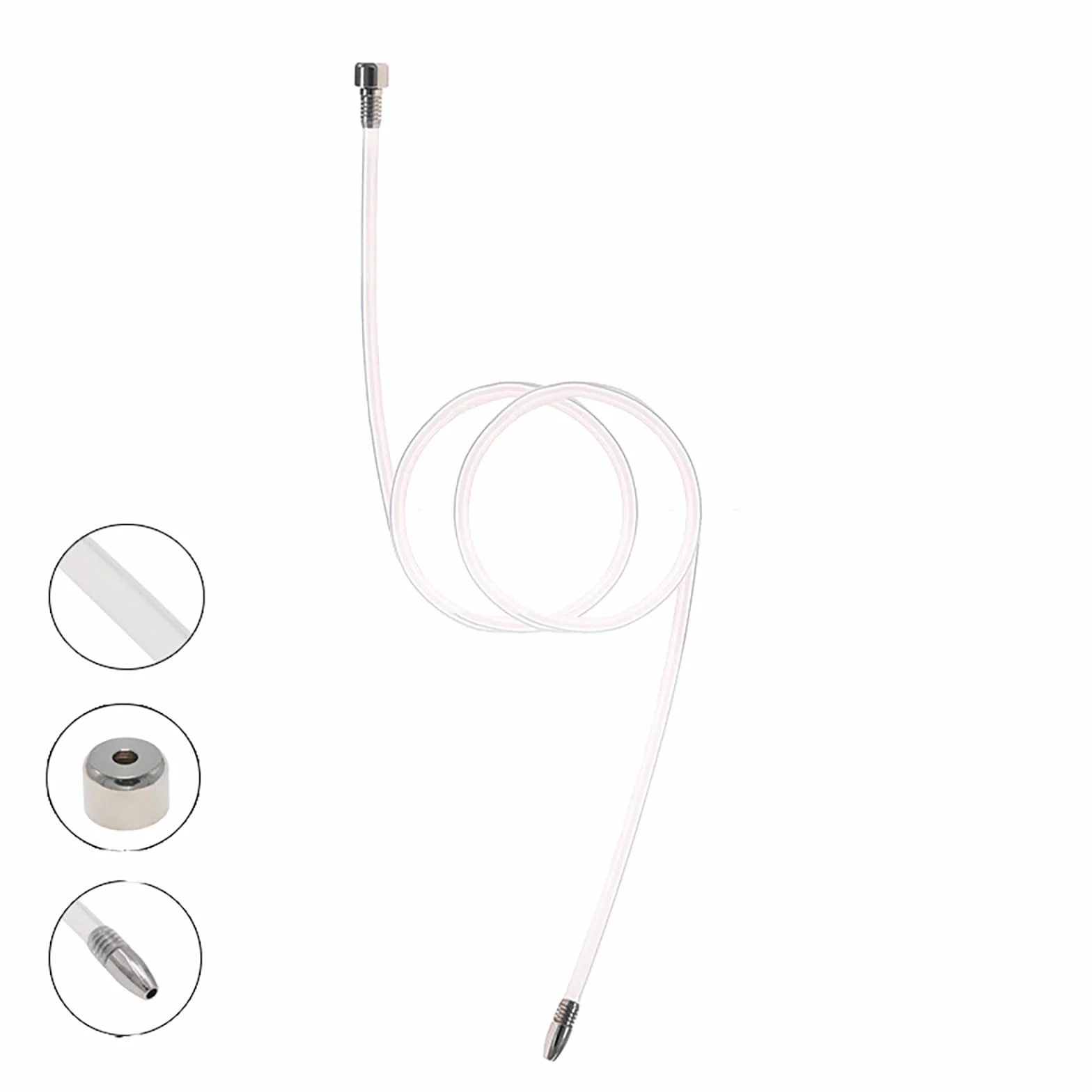 Dilatatore A Gabbia Del Pene Dilatatori Cavi in Silicone Gabbia Di Castità Giocattoli Sessuali Uretrali Per Uomini Stimolazione Uretrale Masturbazione (A-5mm)