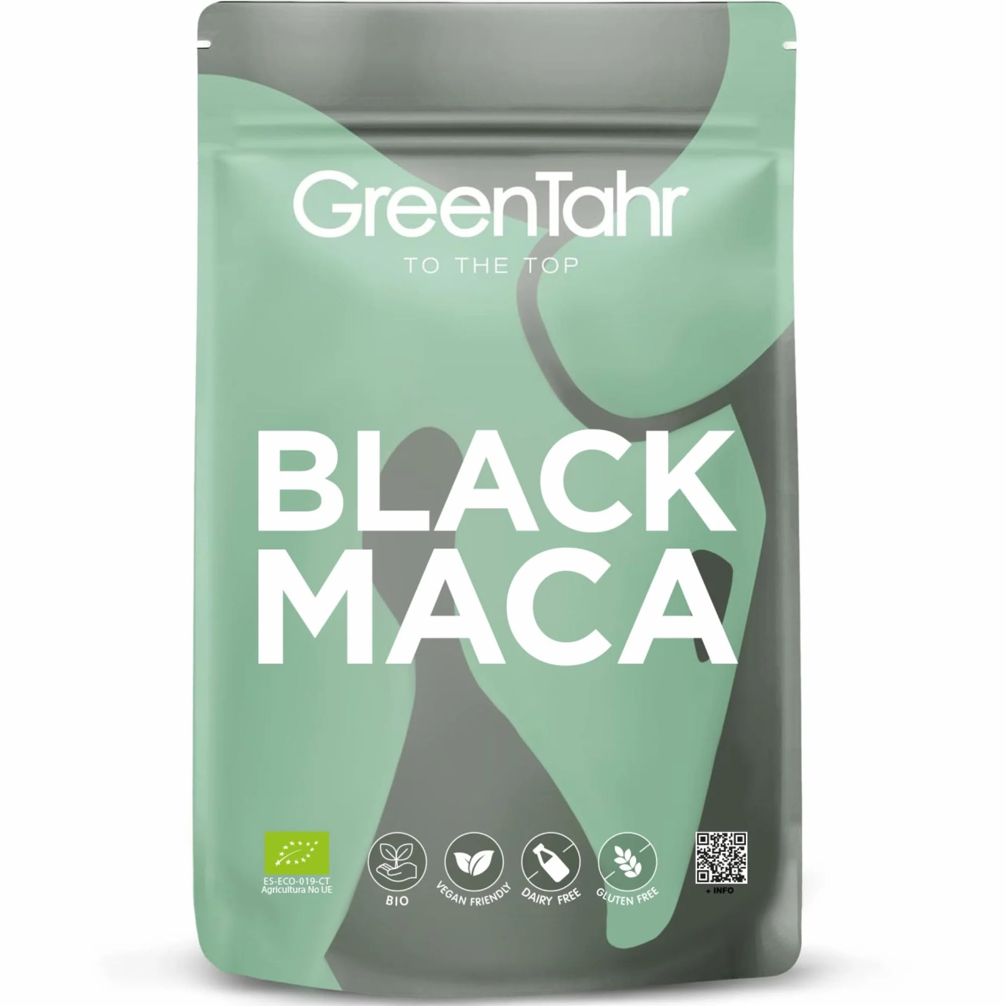 Green Tahr Maca Nera Peruviana in Polvere Bio 750g. 100% Pura estratta dalla Radice. Integratore Energizzante. Black Maca Root Powder Andina, Vegana e Senza Glutine