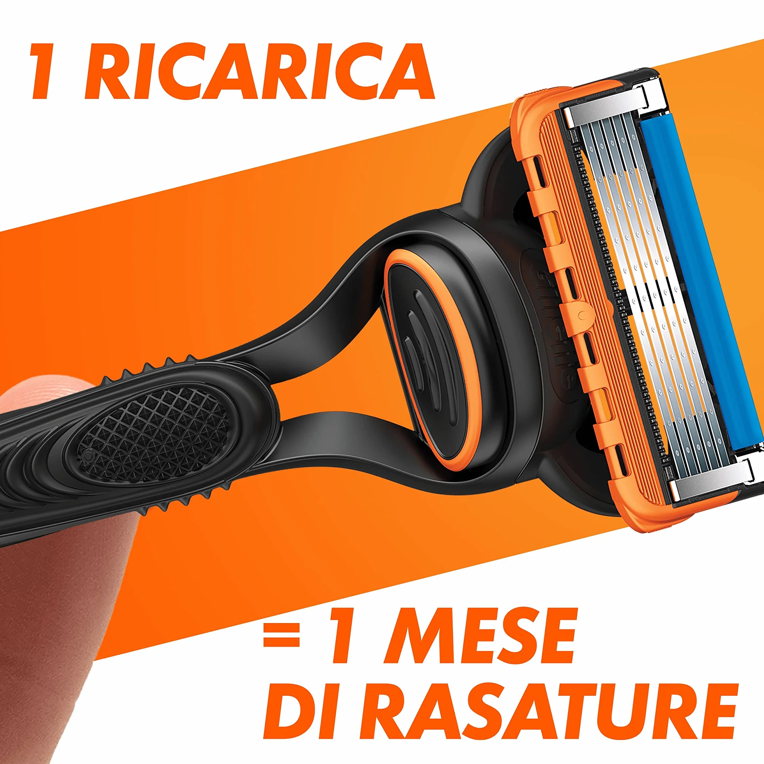 Gillette Fusion5 Lamette di Ricambio per Rasoio da Uomo (4 lamette)