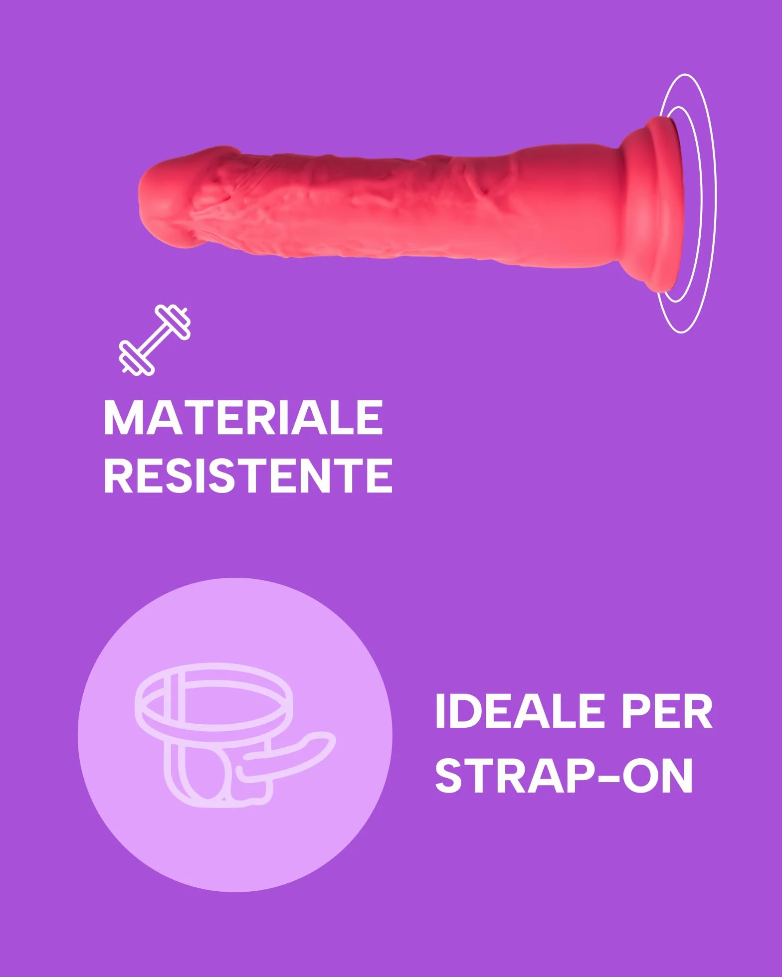 MySecretCase Fallo Realistico 19cm Sexytoysys Donna Squirting Dildo Realistico Dildo con Ventosa Potente Ideale per Strapon Anale e Piacere Hands-Free Pene di Gomma Morbido Versatili per Tutti