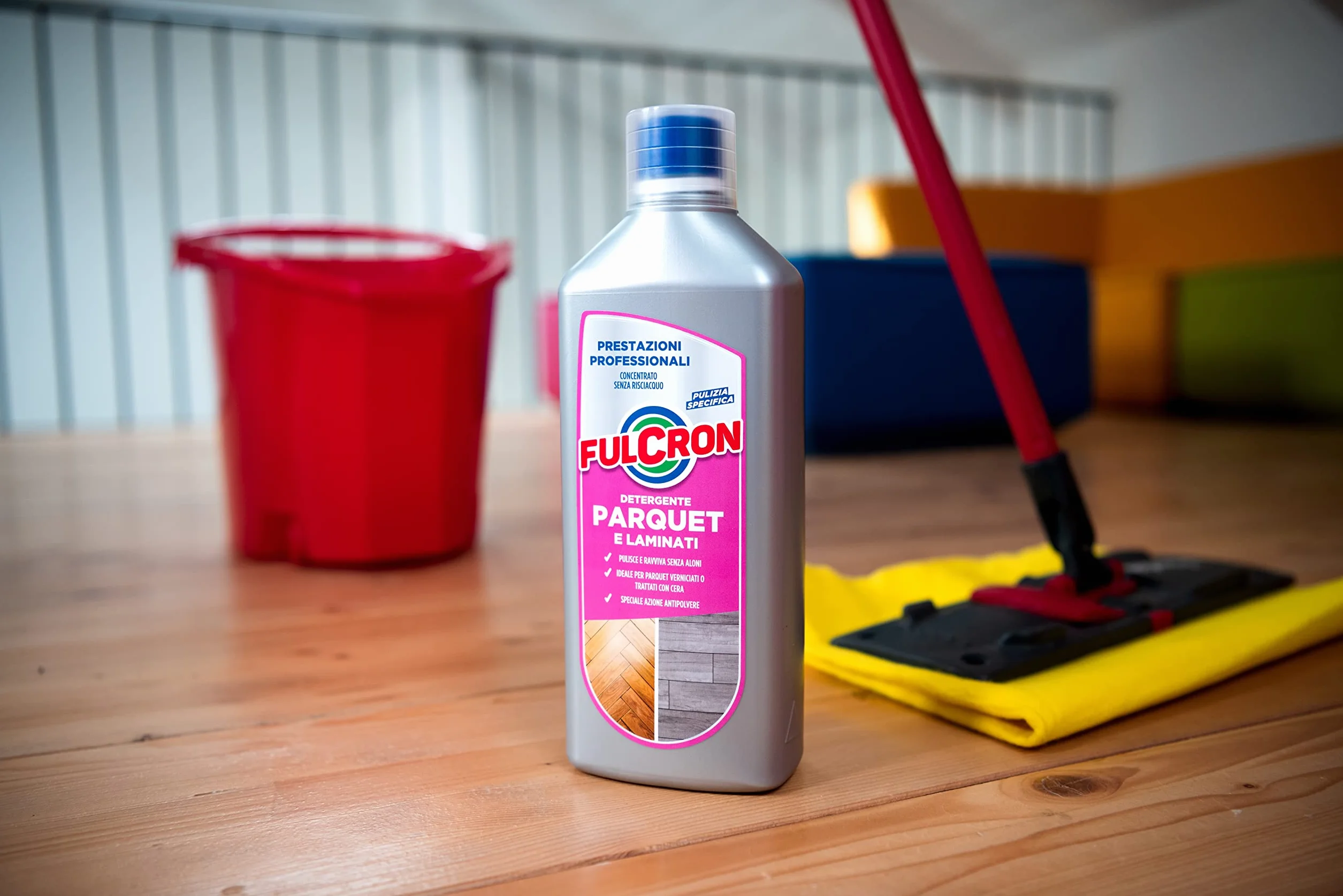 FULCRON DETERGENTE PARQUET E LAMINATI 1 LT