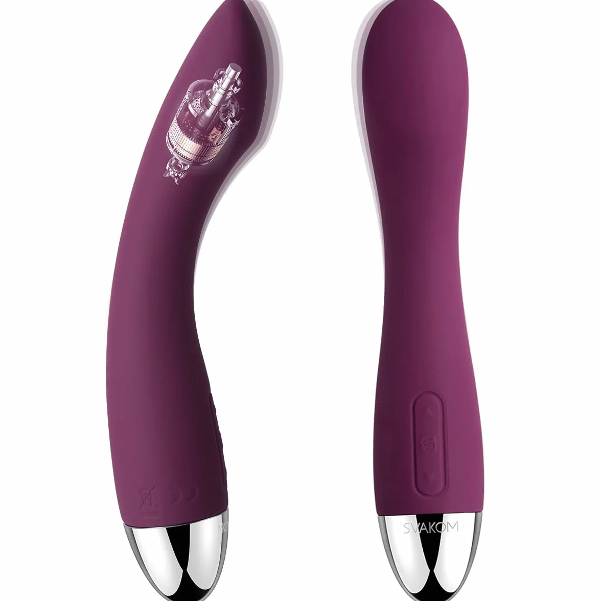 SVAKOM AMY Vibratore impermeabile, stimolazione intensiva del punto G, Viola