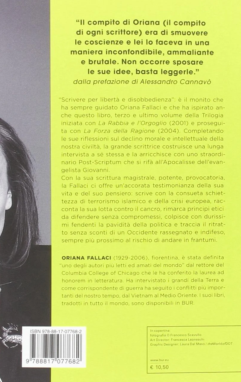 Oriana Fallaci intervista sé stessa-L'Apocalisse