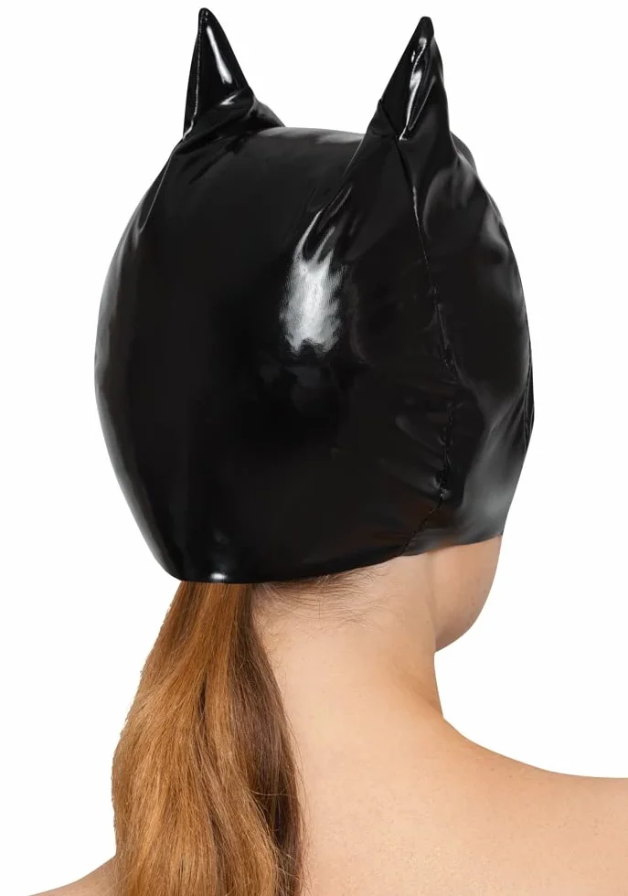 Black Level Maschera per gatti lacca S-L Nero
