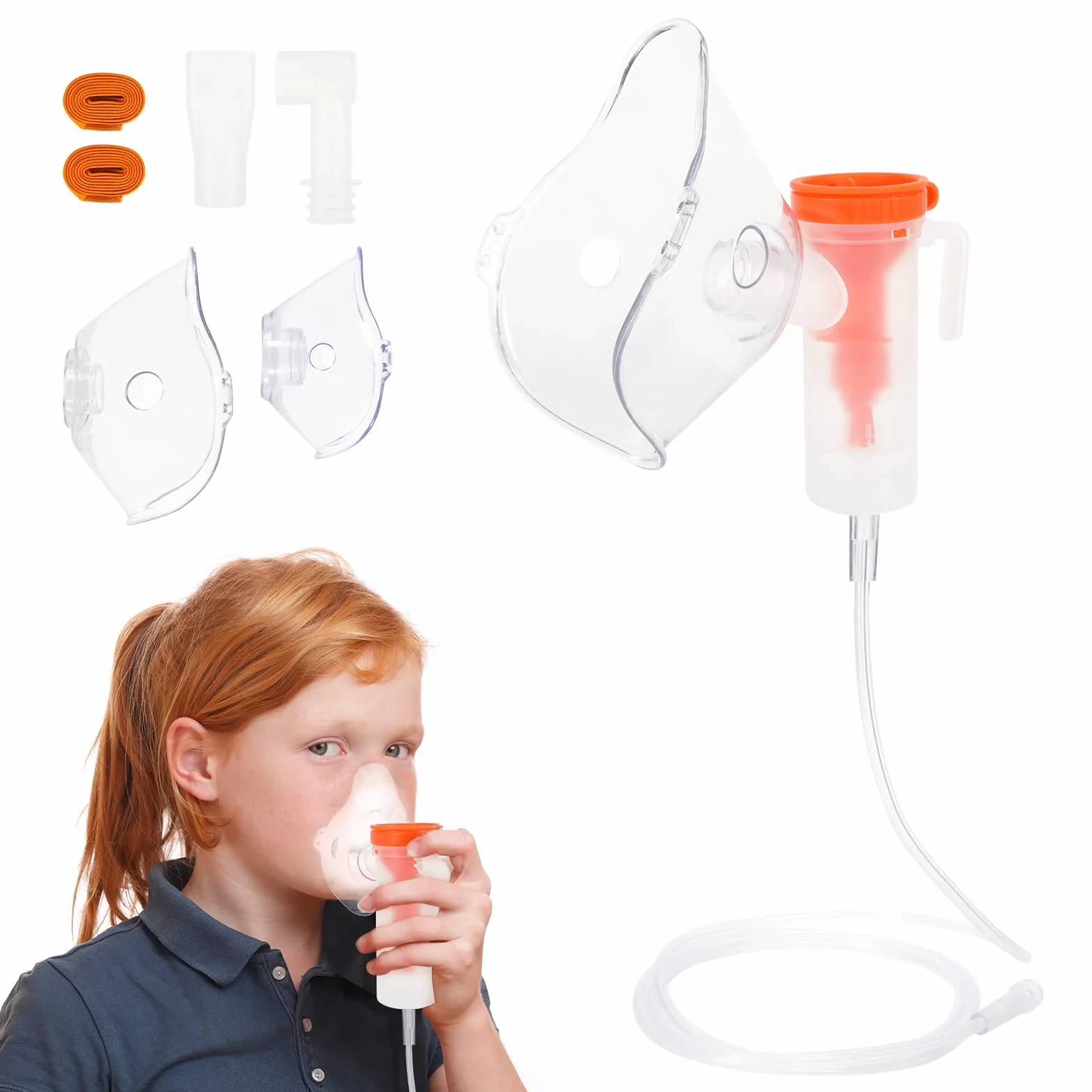 CARER SPARK Accessori per tubo inalatore e bocchino Set nebulizzatore universale