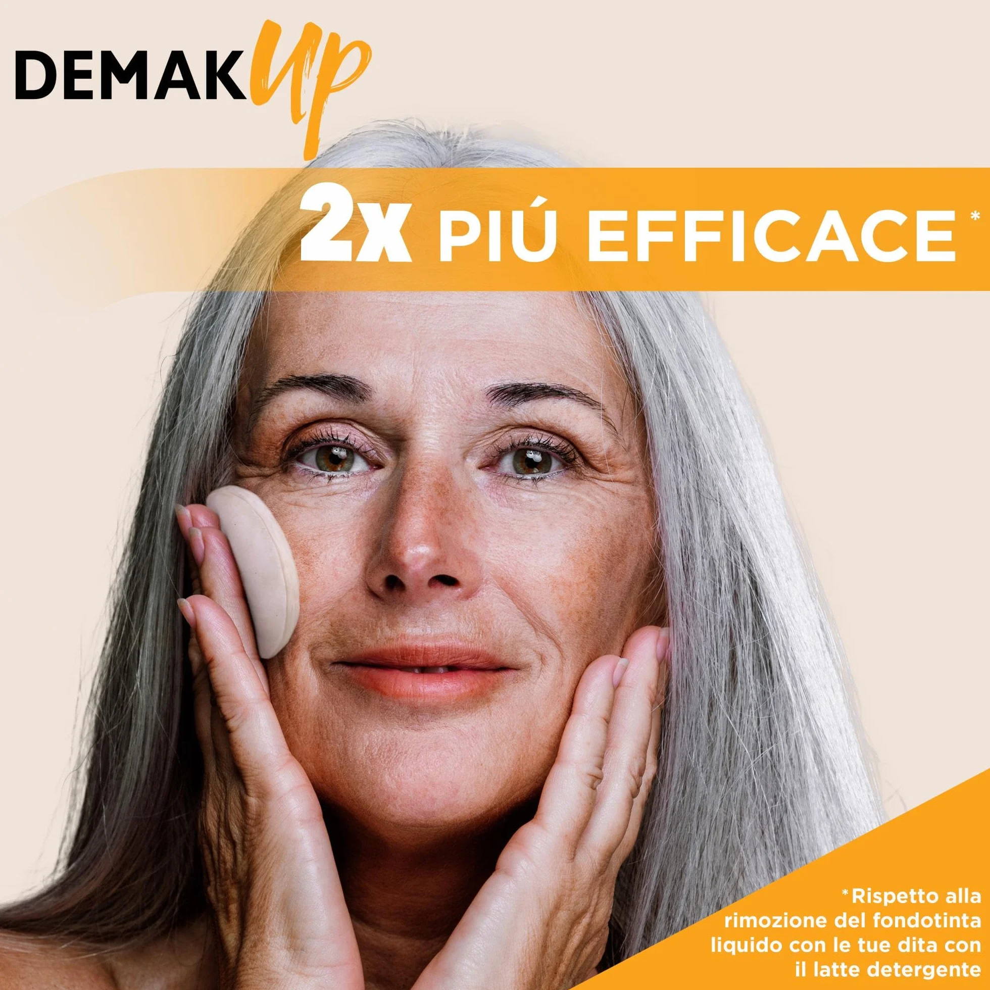 Demak'up Sensitive dischetti struccanti in cotone Maxi Formato 256 sztuk