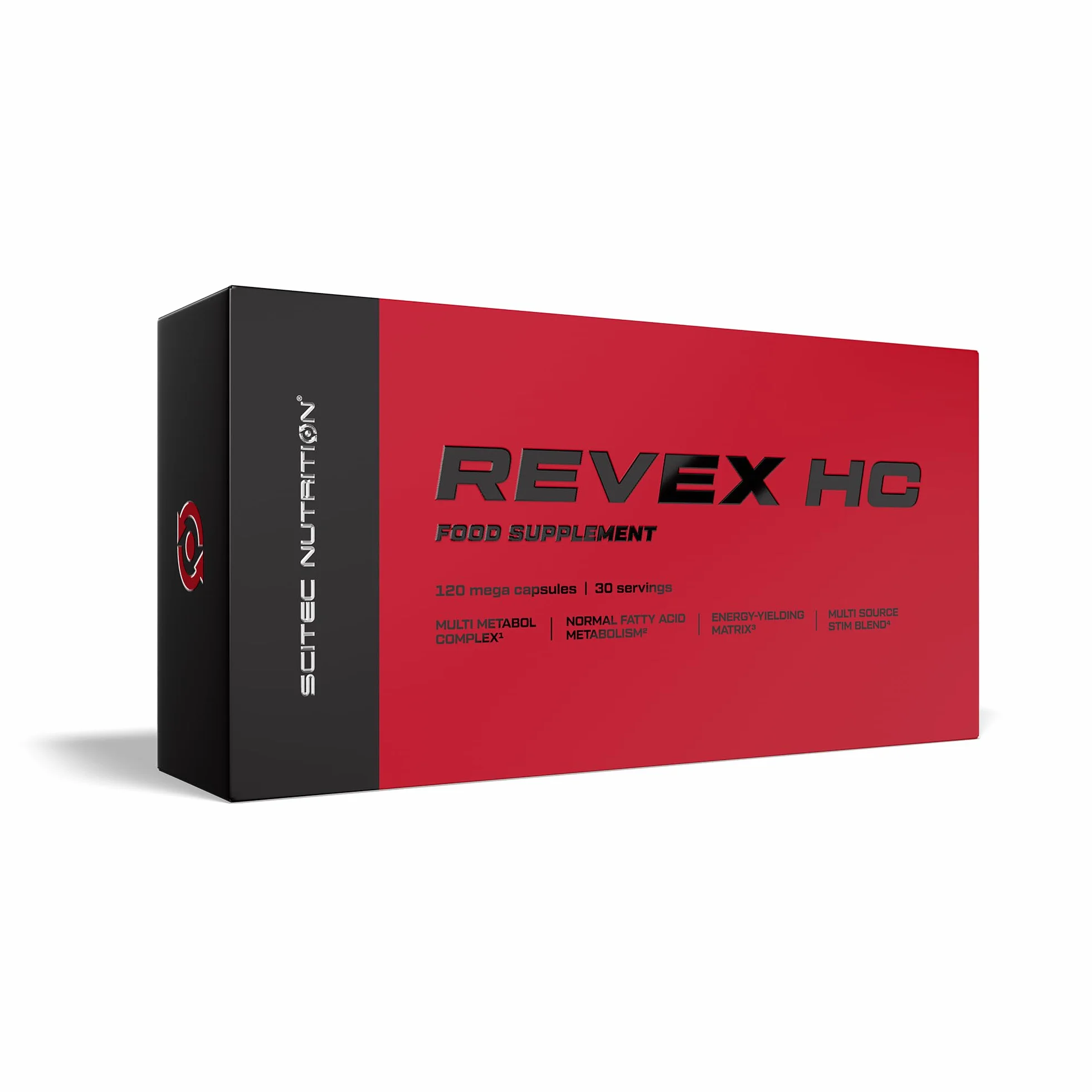 Scitec Nutrition Revex HC 120 Mega Capsule L-carnitina HCA CLA Aminoacidi Vitamine e minerali