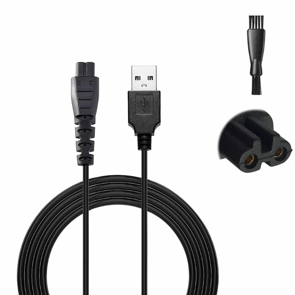 Cavo di ricarica USB Remington 5V compatibile HC4250 HC4255 F3 PF7500 MB4200 MB4130 XR1330 XR1350 XR1400 XR1470 XR1430