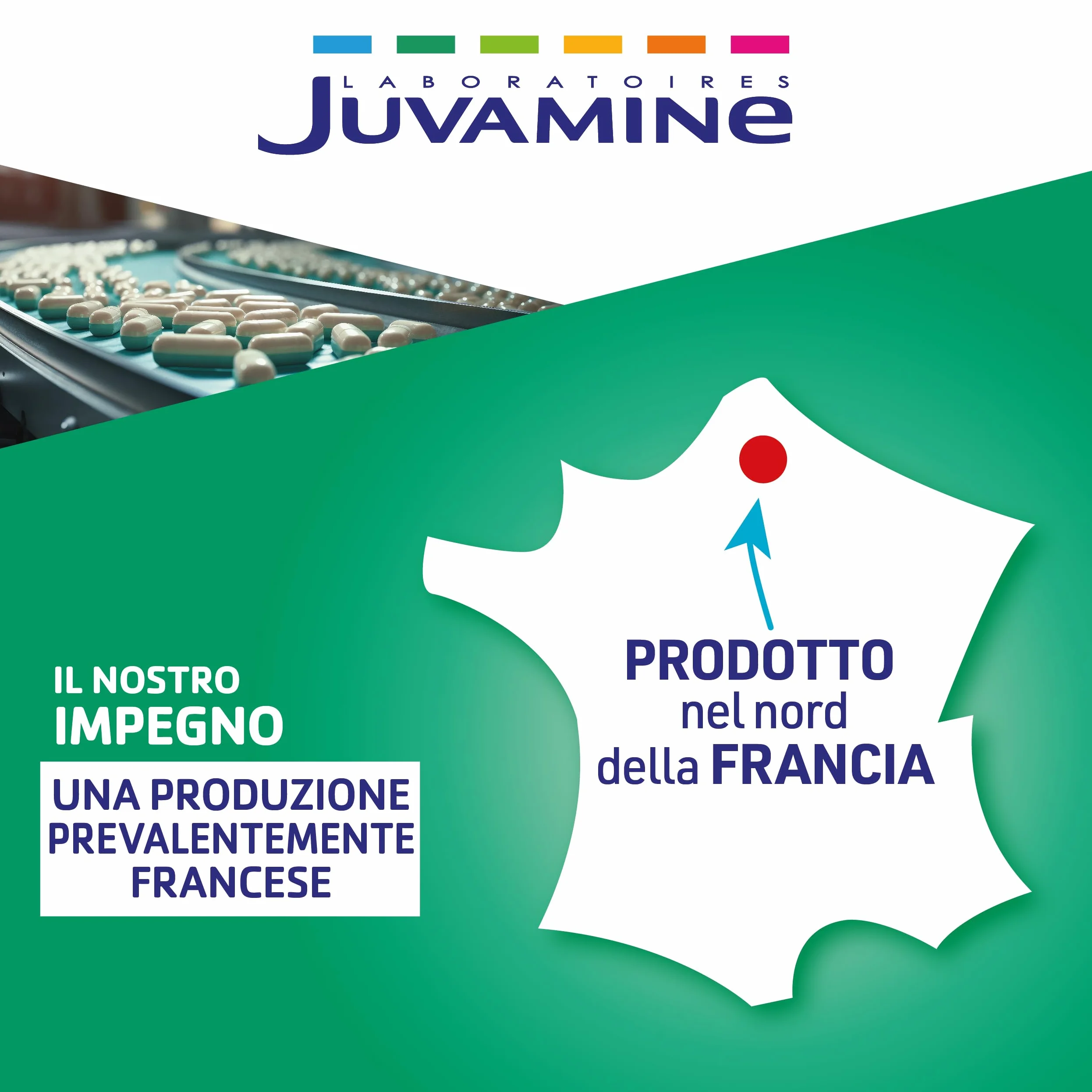 JUVAMINE Digestione Carbone di lievito Gas intestinale 120 Capsule Formato Maxi