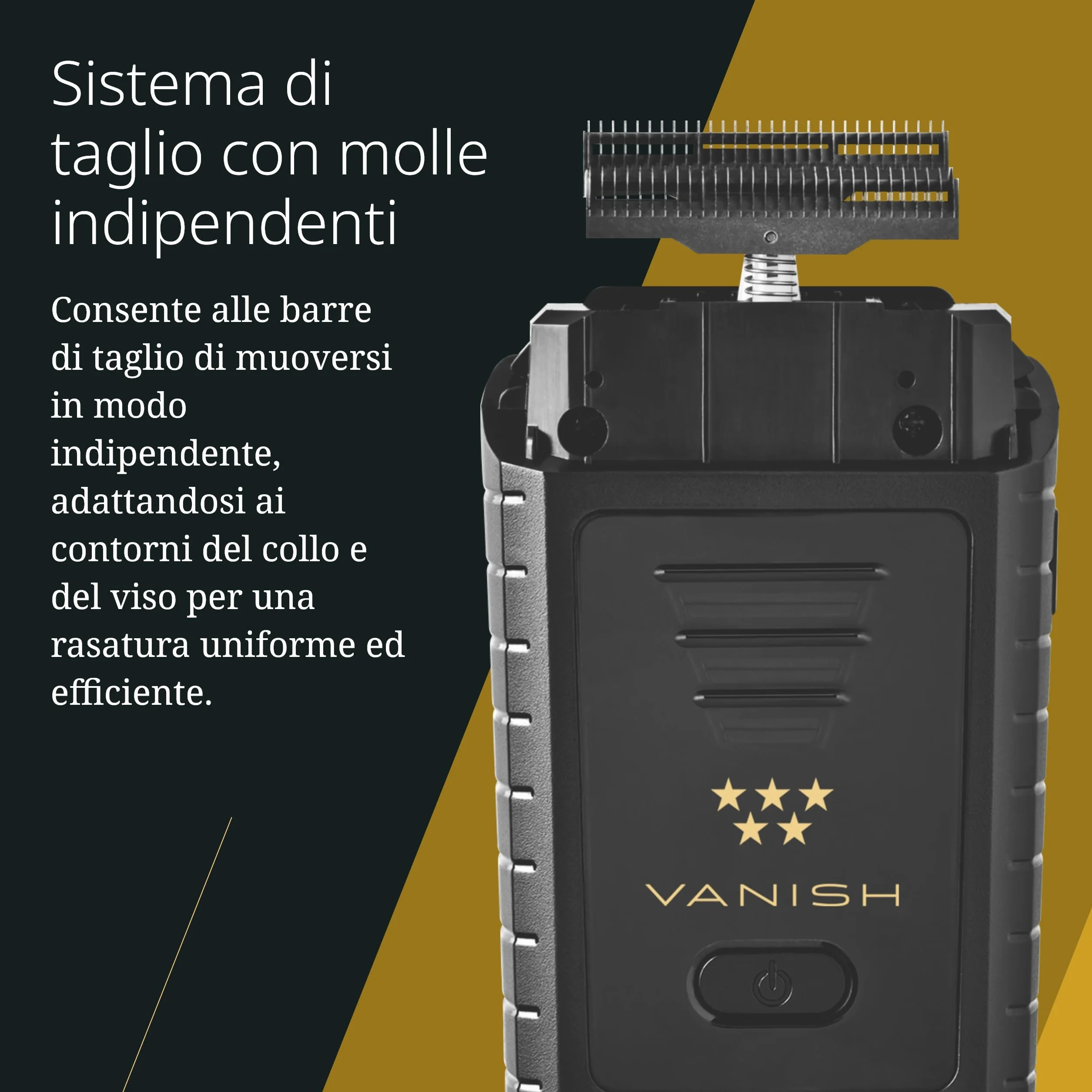 Wahl Vanish Strumento di rifinitura Rasoio rasatura liscia finitura pulita