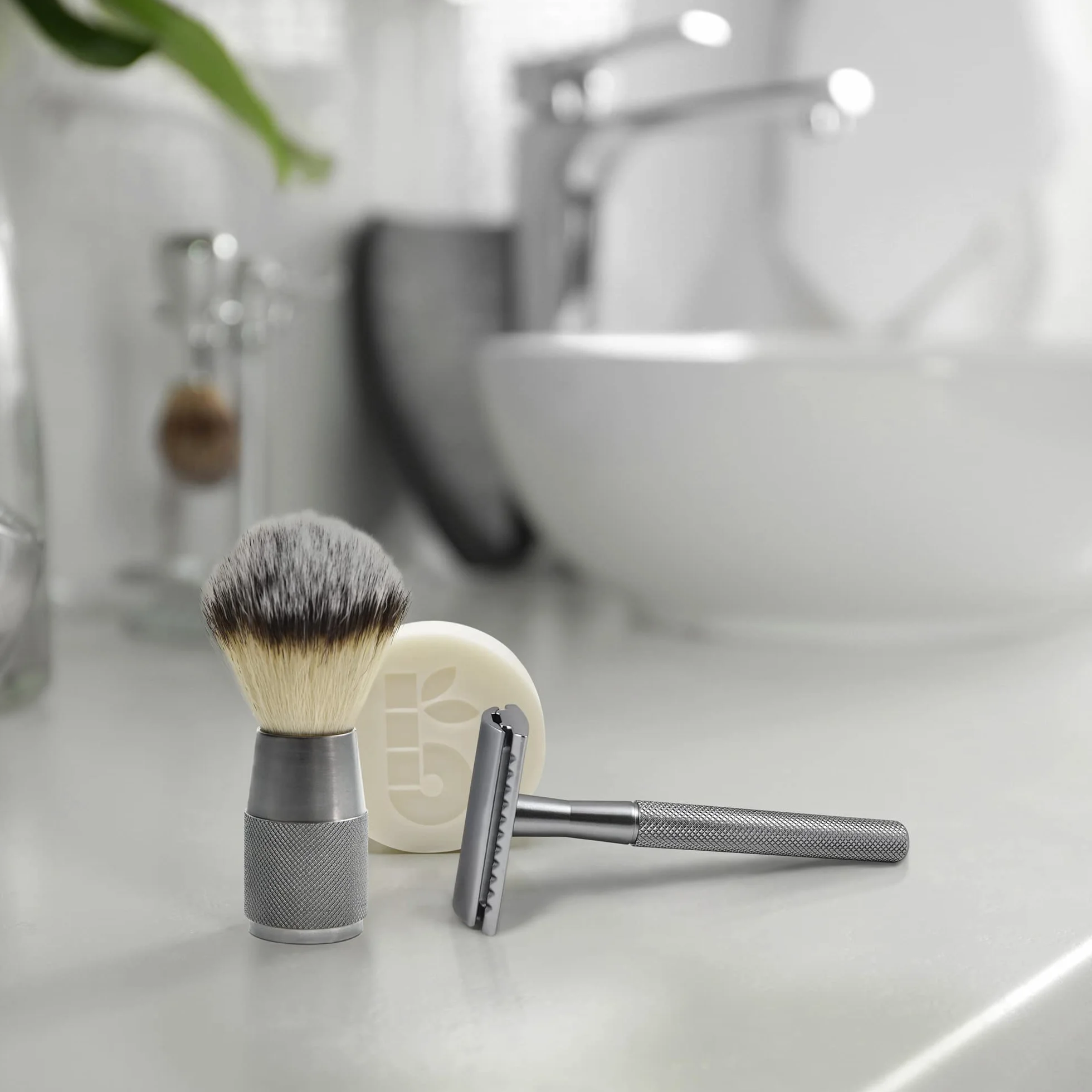 Bambaw Sapone da barba 80g Sapone naturale argilla e aloe vera artigianale solido vegetale