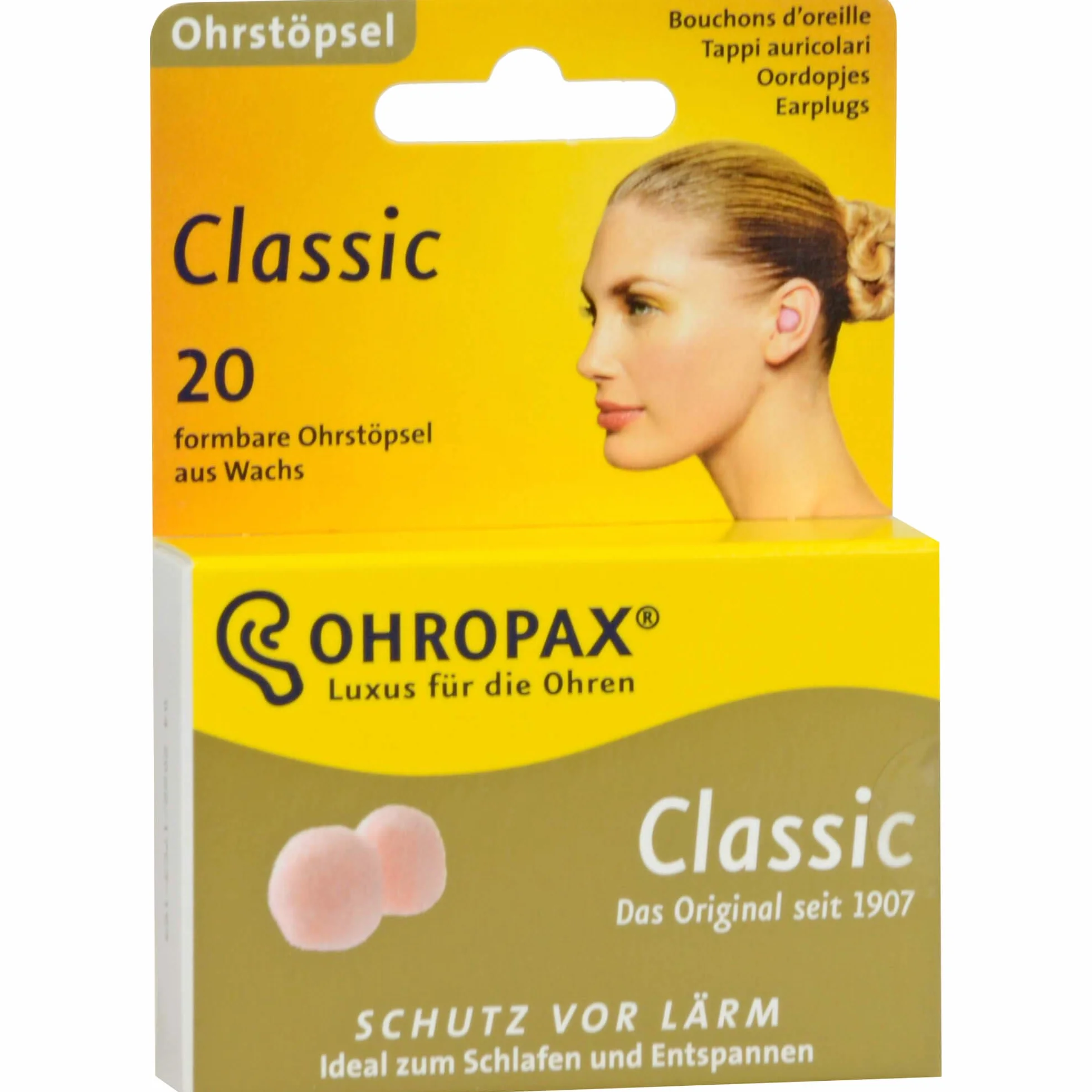 Ohropax Classic Tappi per orecchie 20 St