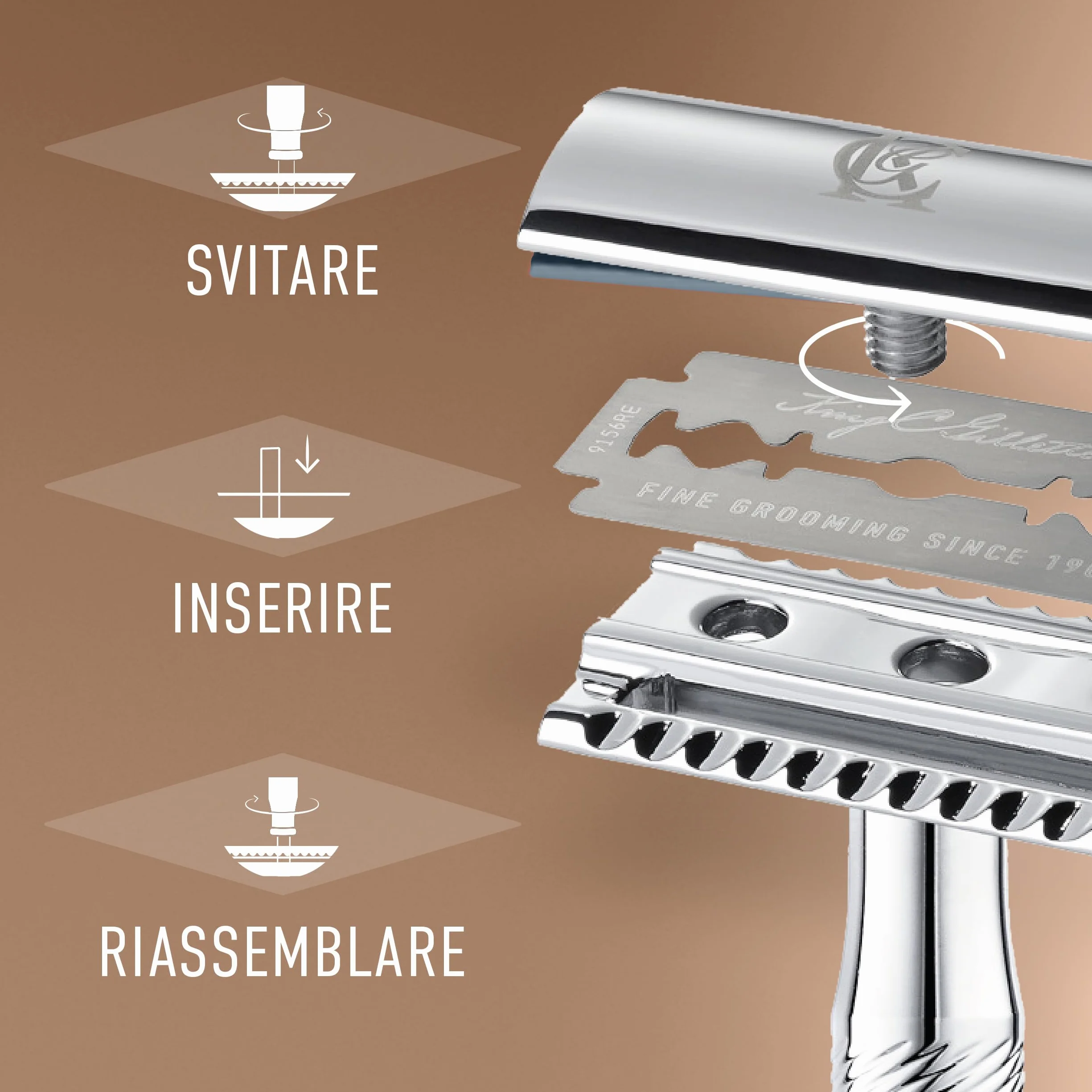 King C. Gillette Lamette Di Ricambio per Rasoio Di Sicurezza Da Uomo. Confezione con 100 Lamette. Le Migliori Lame Di Gillette In Acciaio Inossidabile e Rivestite In Platino
