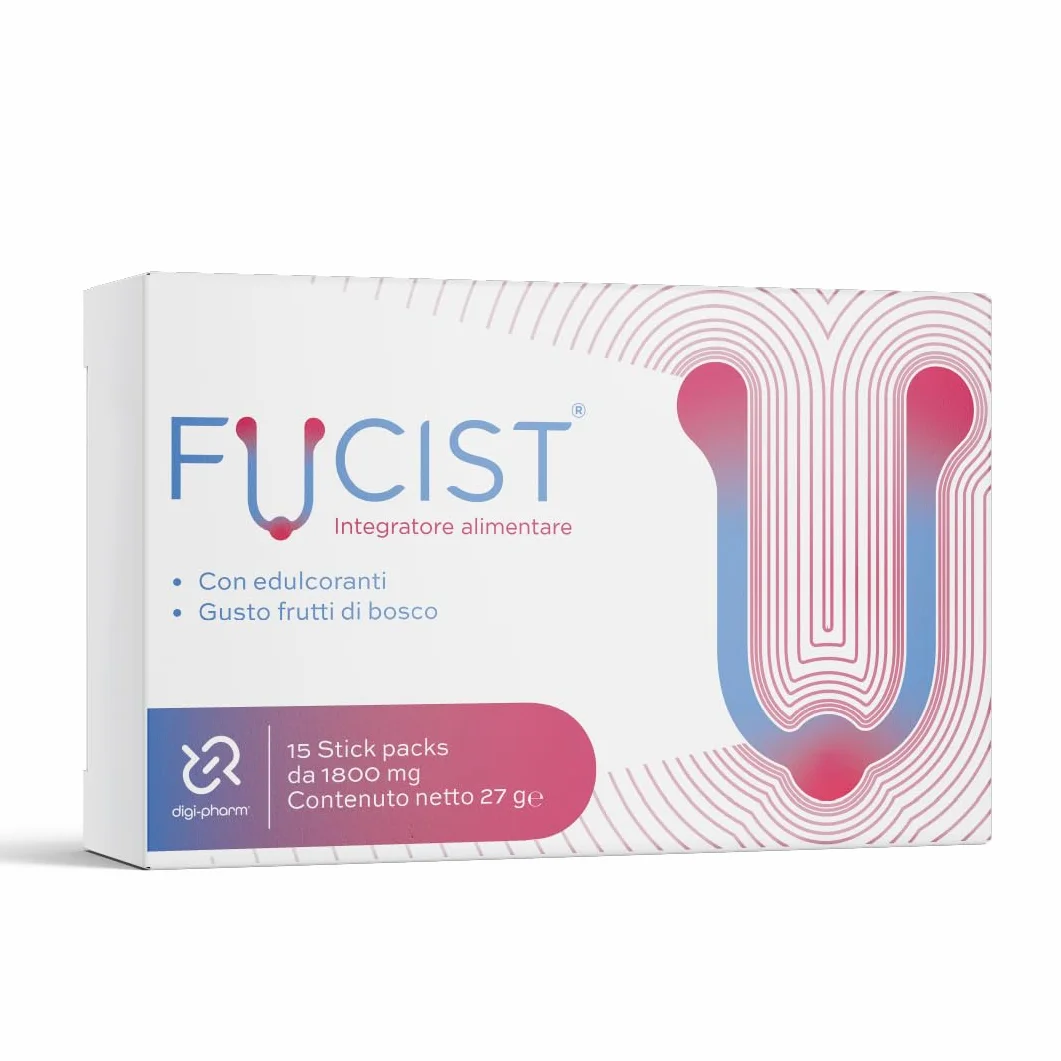 FUCIST Integratore Vie Urinarie con D-Mannosio 1000 Mg, Mirtillo Rosso e PEA Palmitoiletanolamide, Alta concentrazione per Candida Cistite in Stick Orosolubili pronti all'uso