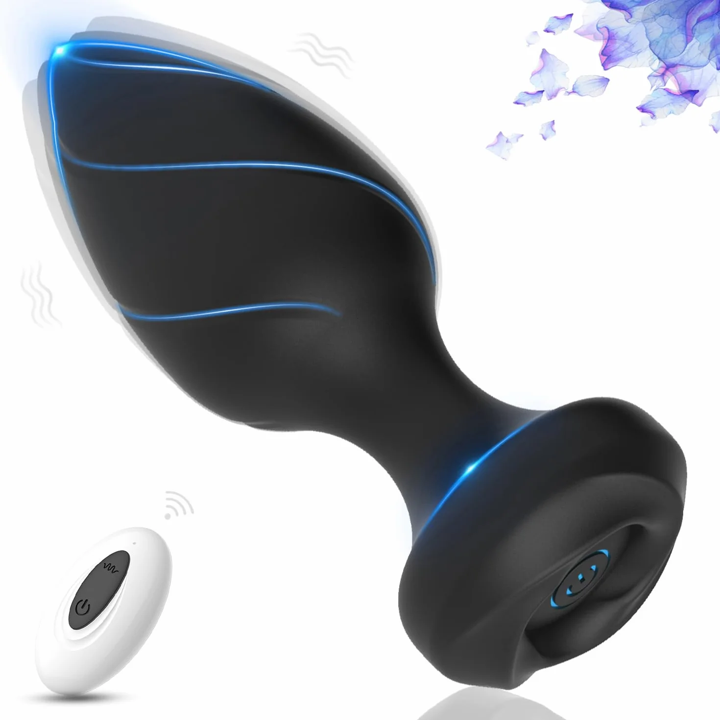 Plug Anale Silencieux Wireless 10 modalità LIULIT206