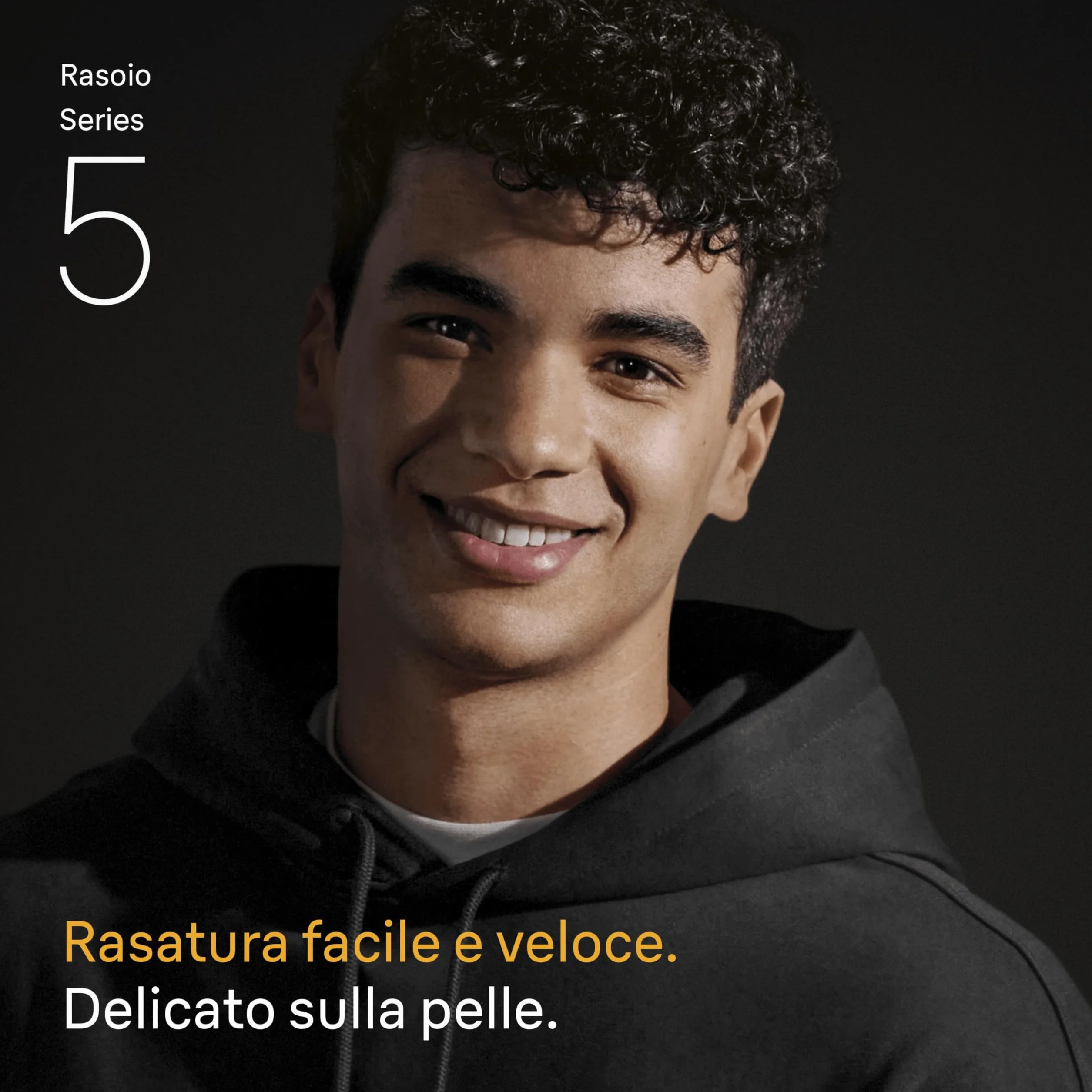 Braun Serie 5 Rasoio Elettrico Barba Wet&Dry Impermeabile Senza Fili 50 Min 52-N1650si Nero
