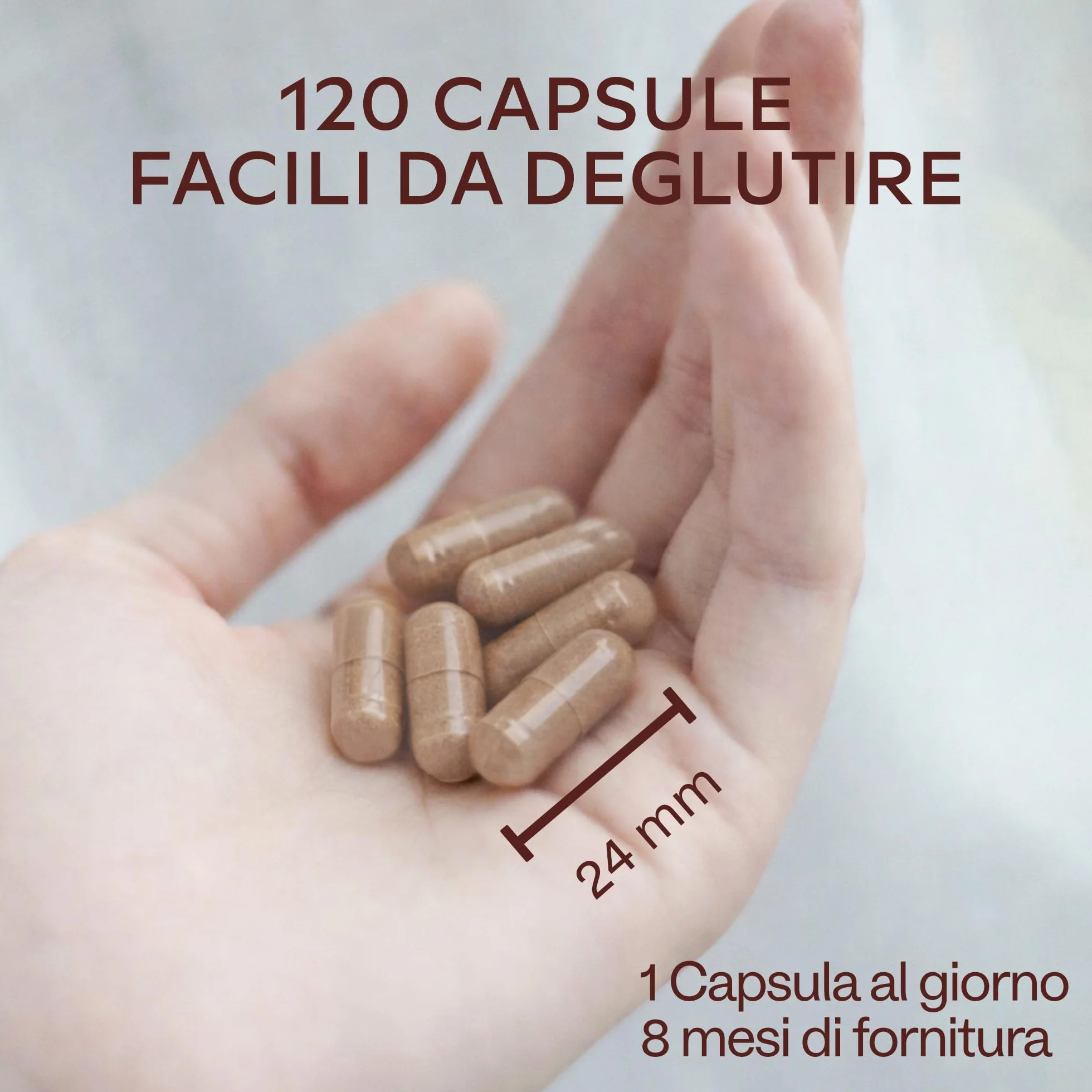 Integratore Ferro e Vitamina C Naturale - Ferro Bisglicinato 42mg Integratori Stanchezza Fisica e Mentale, Globuli Rossi, Sistema Immunitario - Ferro Integratore Forte Alto Assorbimento - 120 Capsule