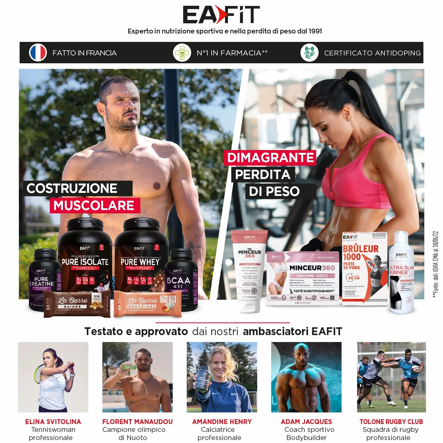 Proteine in Polvere Whey 850 g Gusto Vaniglia | 31 g Proteine per Shaker | Whey Protein Concentrate e Isolate | BCAA + L-Glutammina + Taurina | Integratore Massa Muscolare | 11 Vitamine