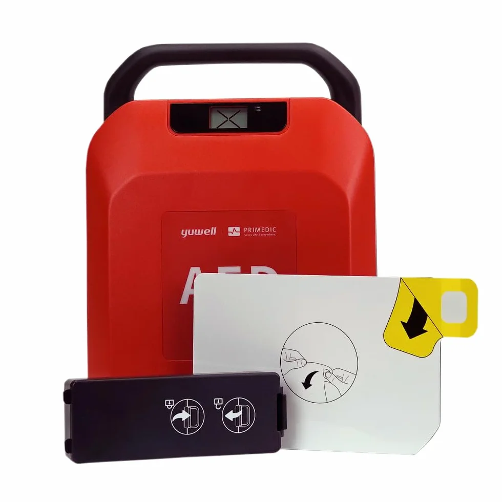 Primedic HeartSave Y Defibrillatore, scarica manuale, 8 anni garanzia, inglese/italiano