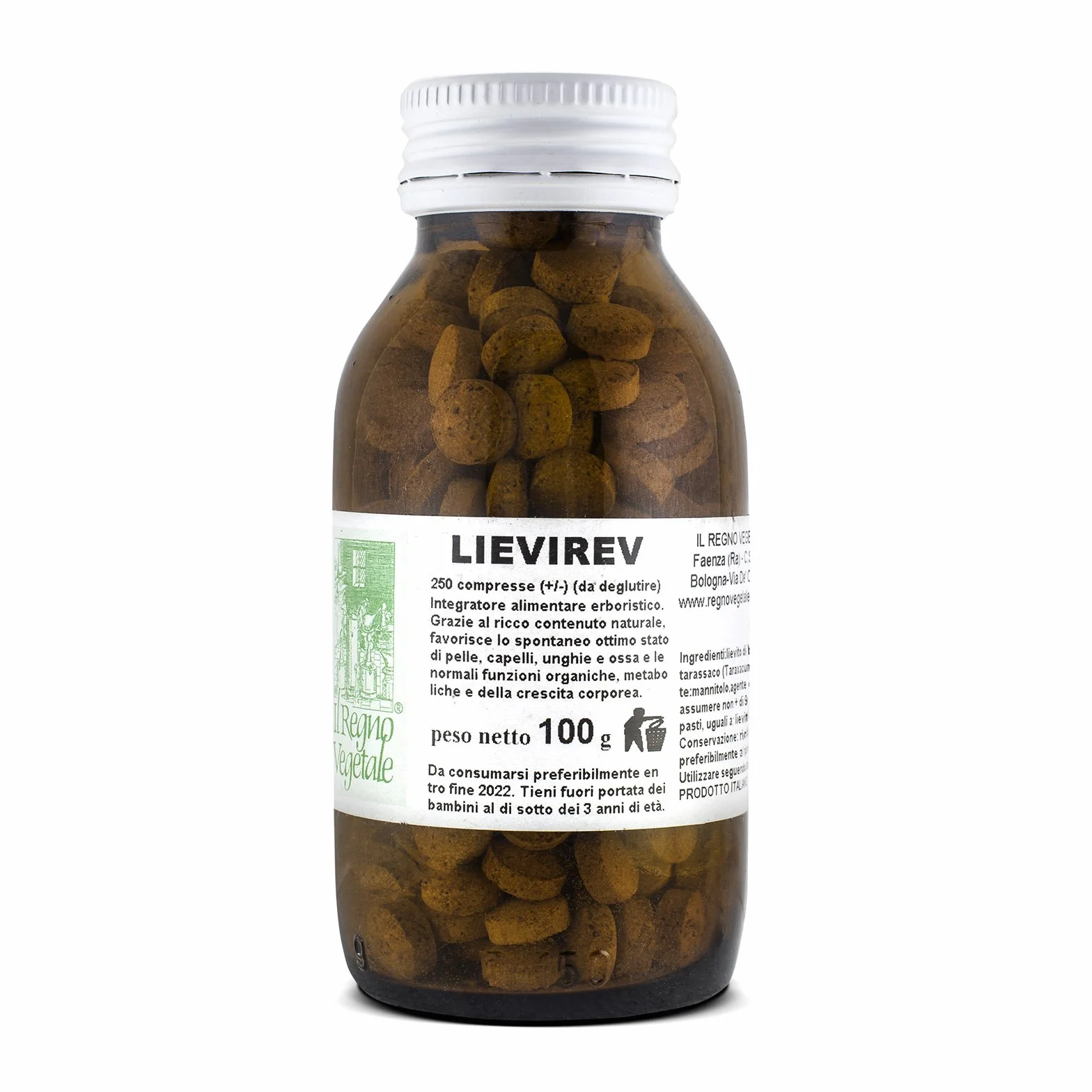 Lievito di Birra 250 Compresse Prodotto Italiano Made In Italy