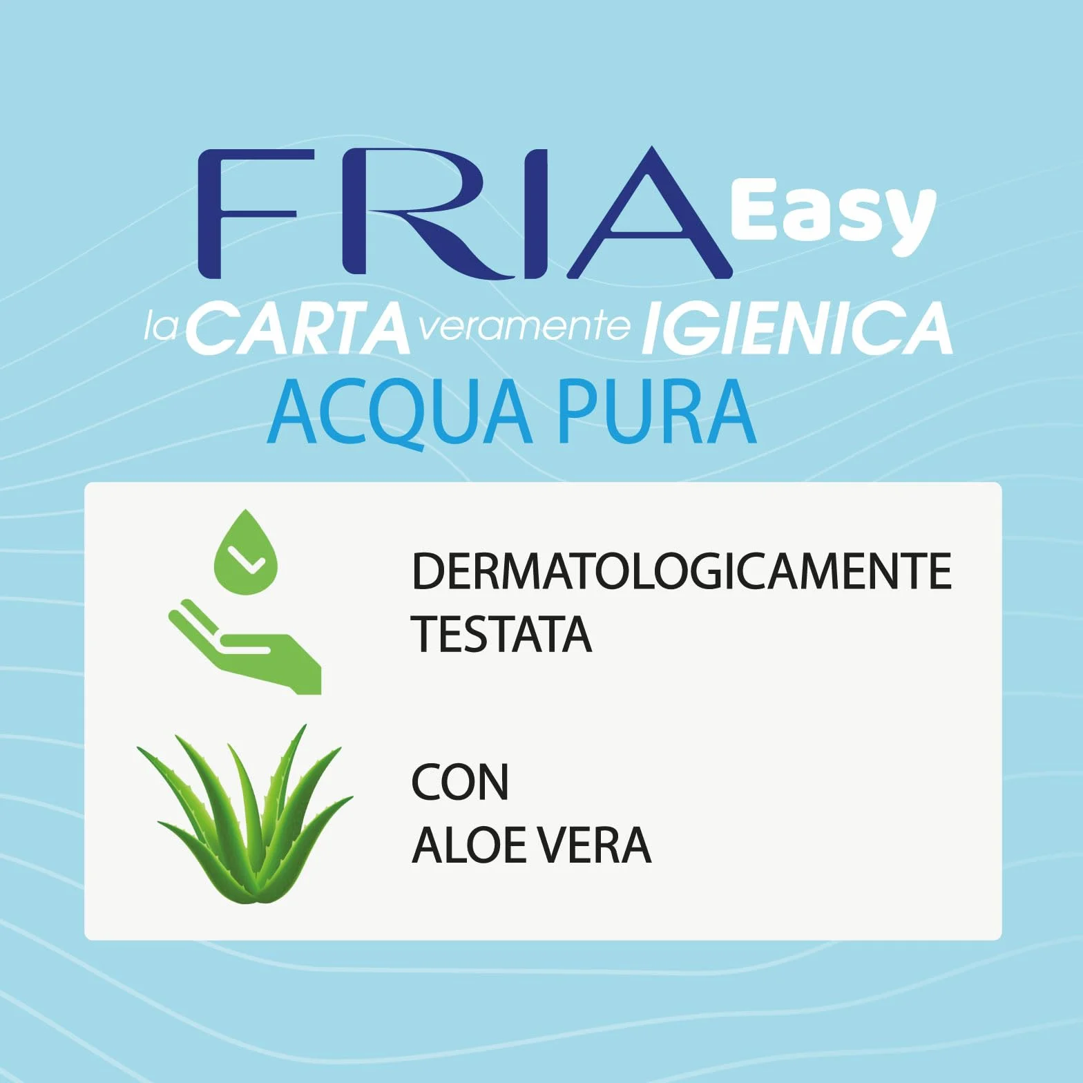 Fria Easy Salviette Umidificate Carta Igienica Effetto Calmante 50 Pz