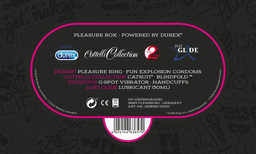 Pleasure Box edizione limitata, 7 unità, 1