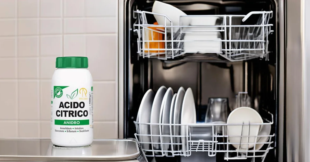 Rocard Acido Citrico Anidro 1 Kg 100% Puro Anticalcare Disincrostante Decalcificante