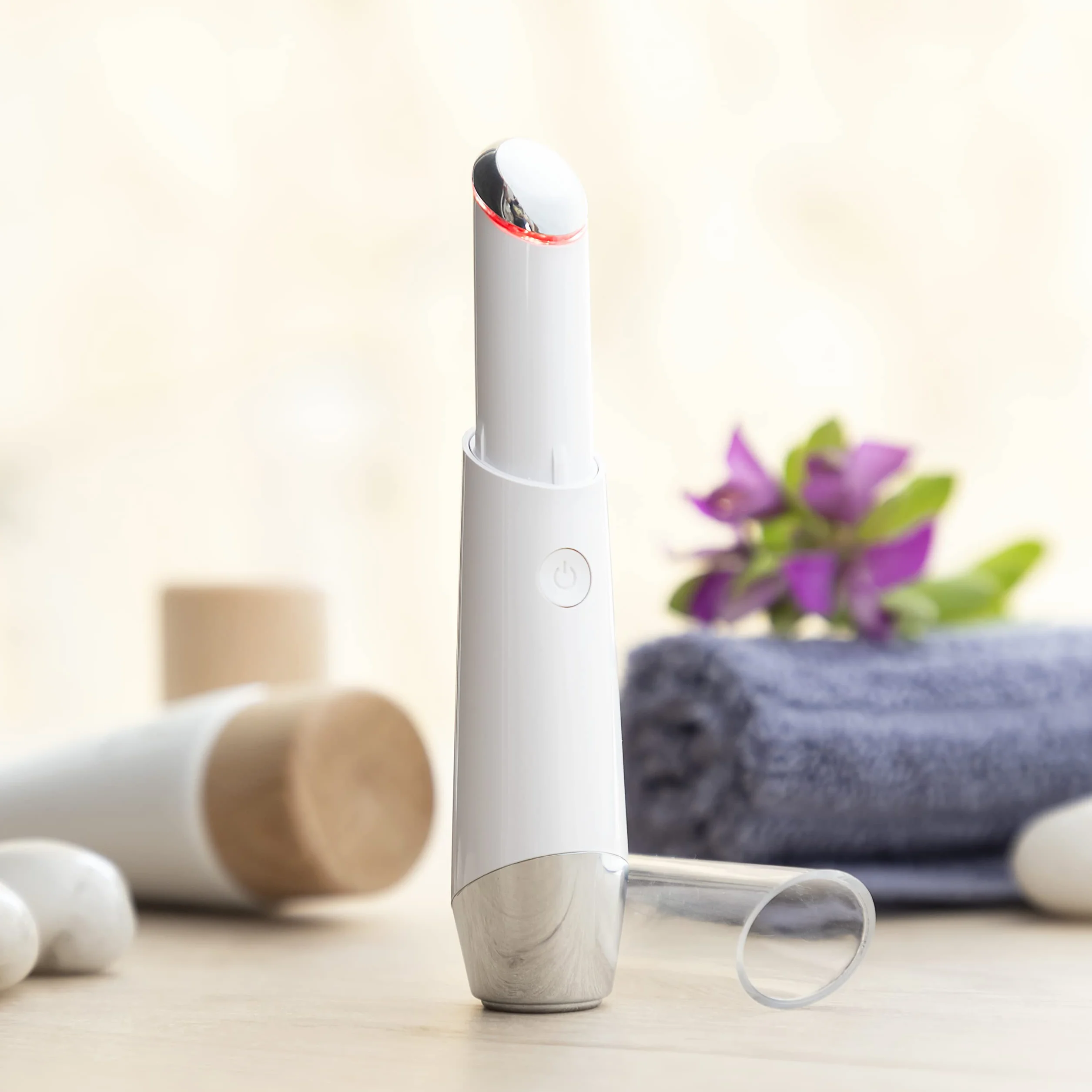 InnovaGoods® massaggiatore elettrico per oculare anti-rughe e anti-età, fototerapia per oculare