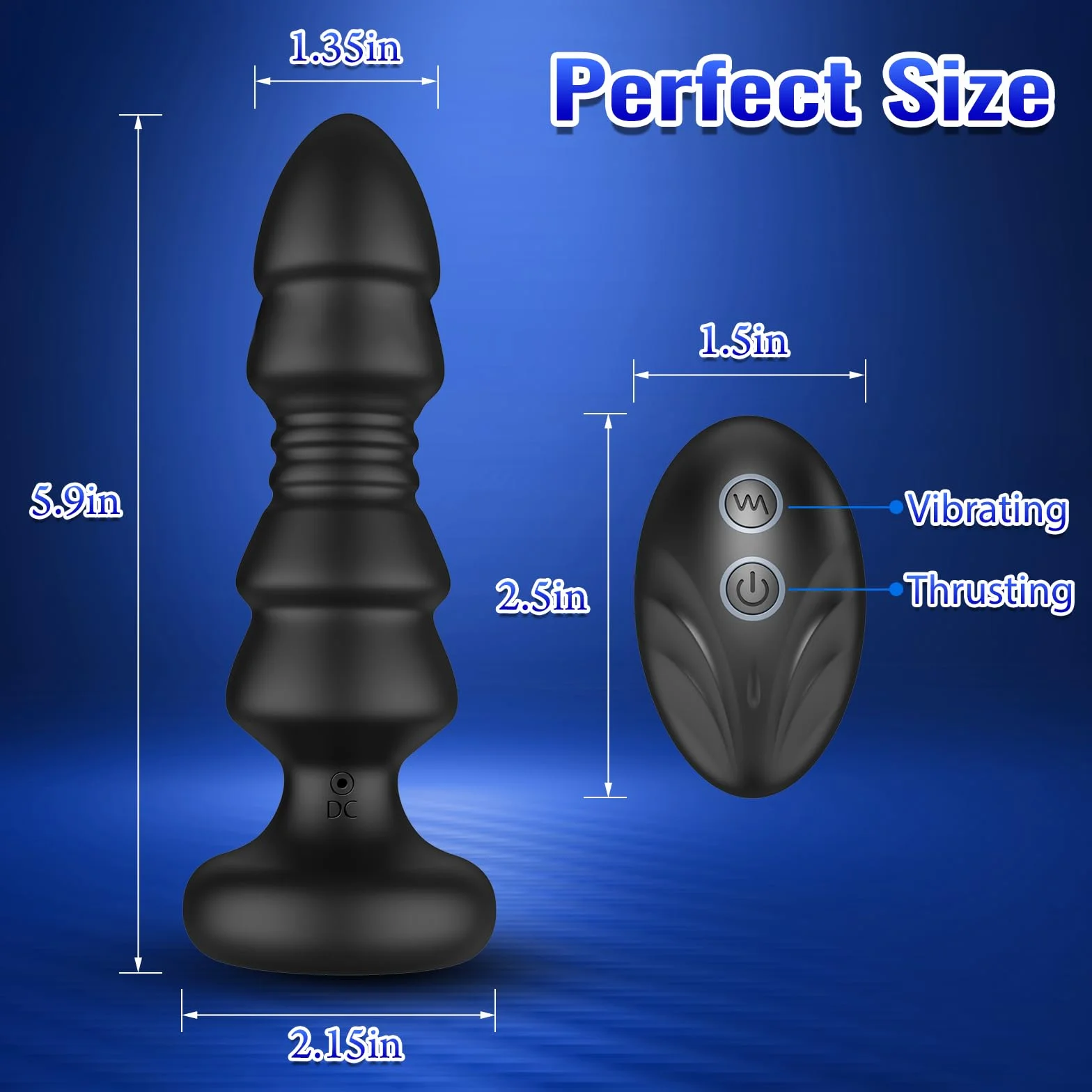 Giocattoli sessuali anali con spinte - Giocattoli anali con APP, telecomando, vibratore per punto G, palline anali con 12 massaggiatori prostatici vibranti e a spinta