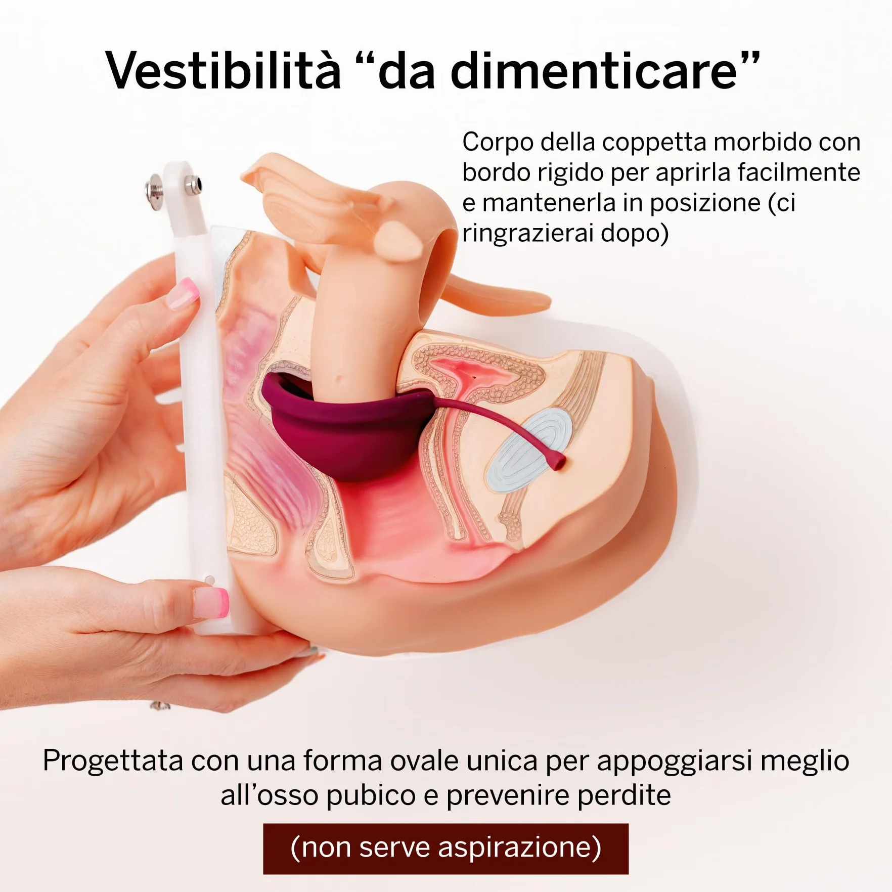 Pixie Cup Disco mestruale morbido – classificato 1 per la maggior parte dei dischi mestruali riutilizzabili – stelo rimovibile – usura per 12 ore – silicone di grado medico – alternativa a tamponi,