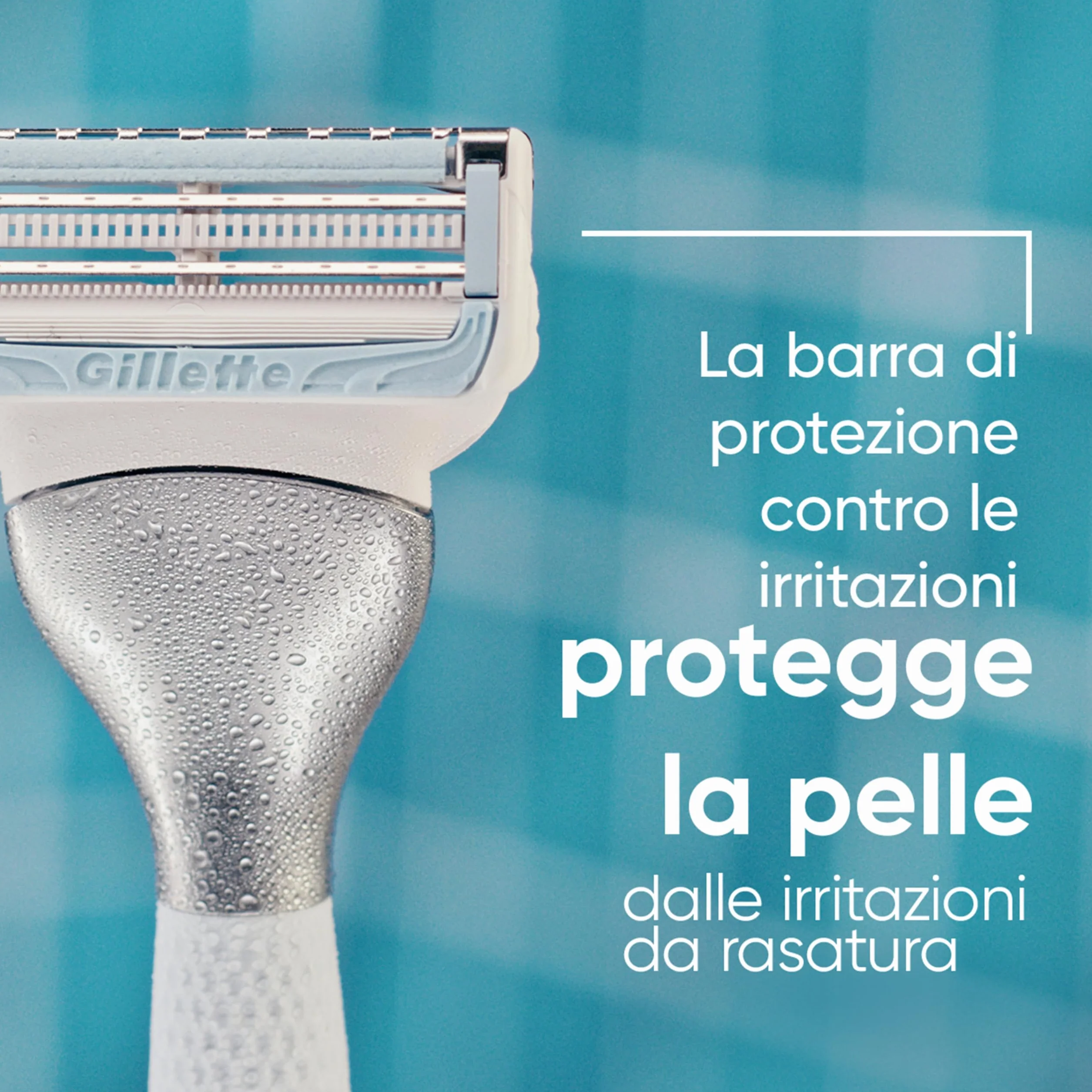 Gillette Venus lamette ricambio zona intima 3 pezzi