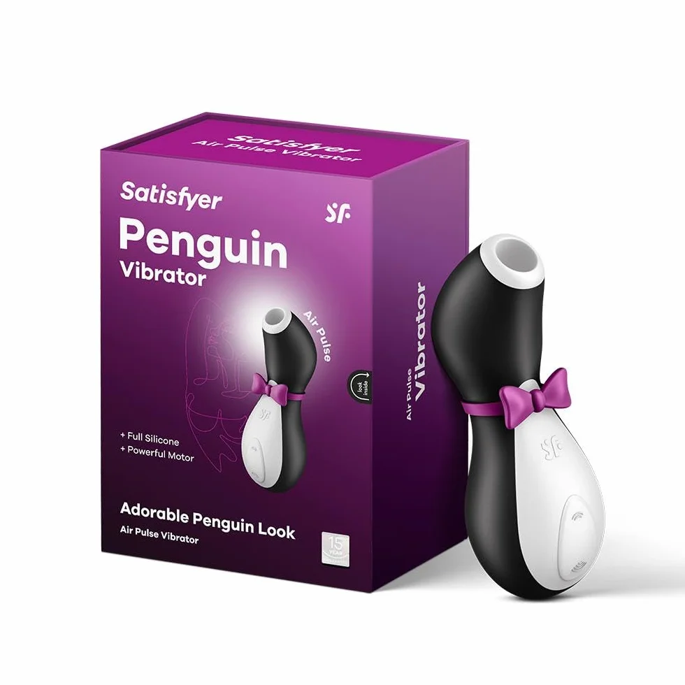 Satisfyer Pro Penguin Next Generation Vibratore a Onde di Pressione con 11 Modalità, IPX7 Impermeabile