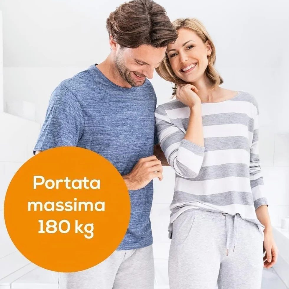 Beurer GS 235 Bilancia Pesapersone Digitale Vetro Silicone Antiscivolo Display Magic 180 kg Nero